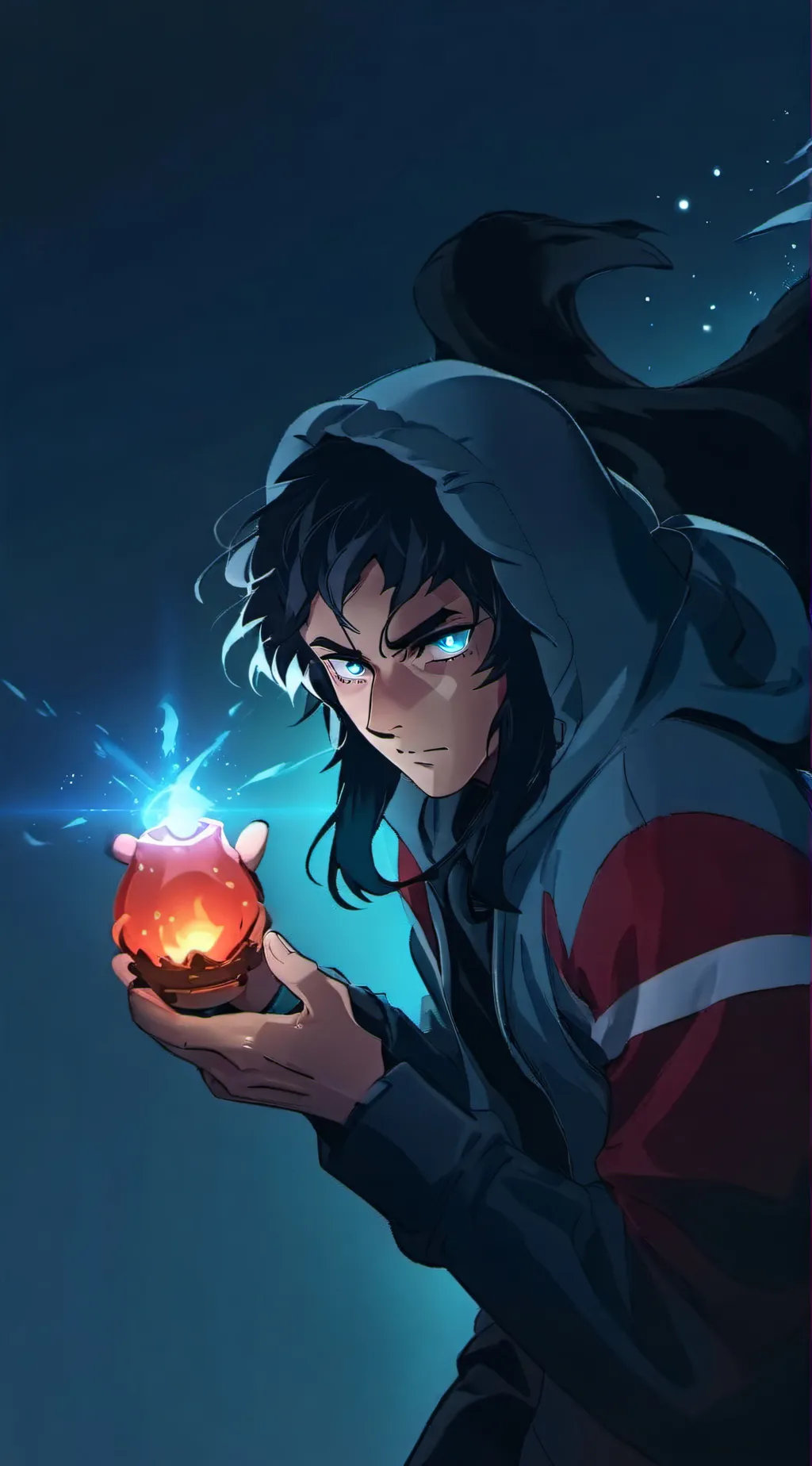 ai character: Demon slayer  background
