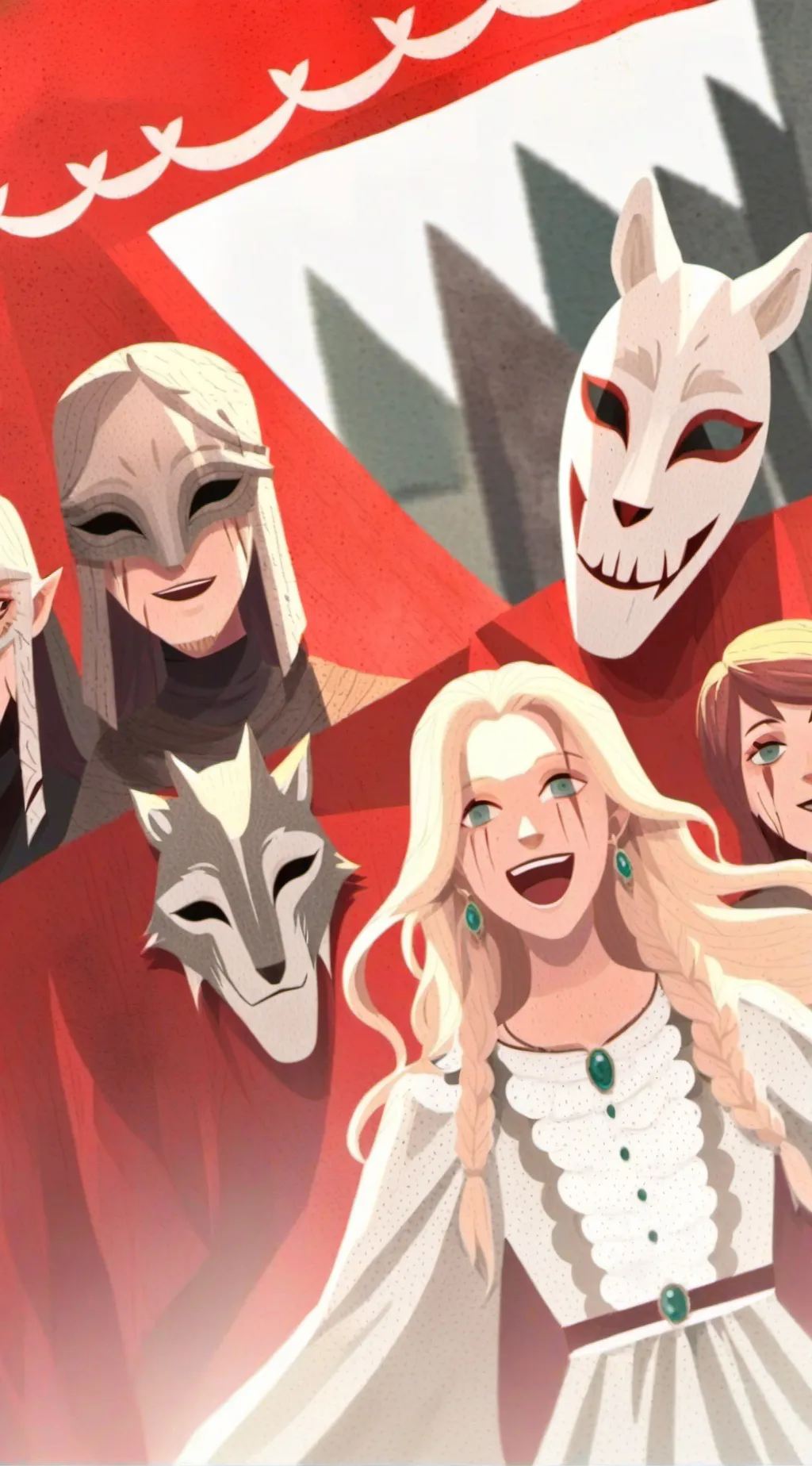 ai character: Wildness background