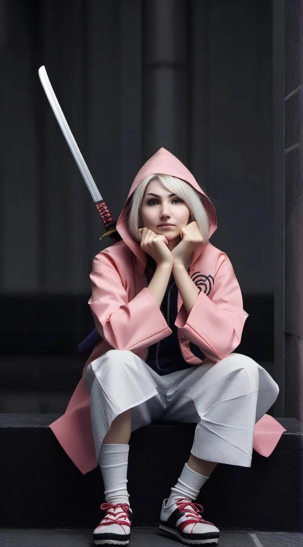 ai character: gwenpool background