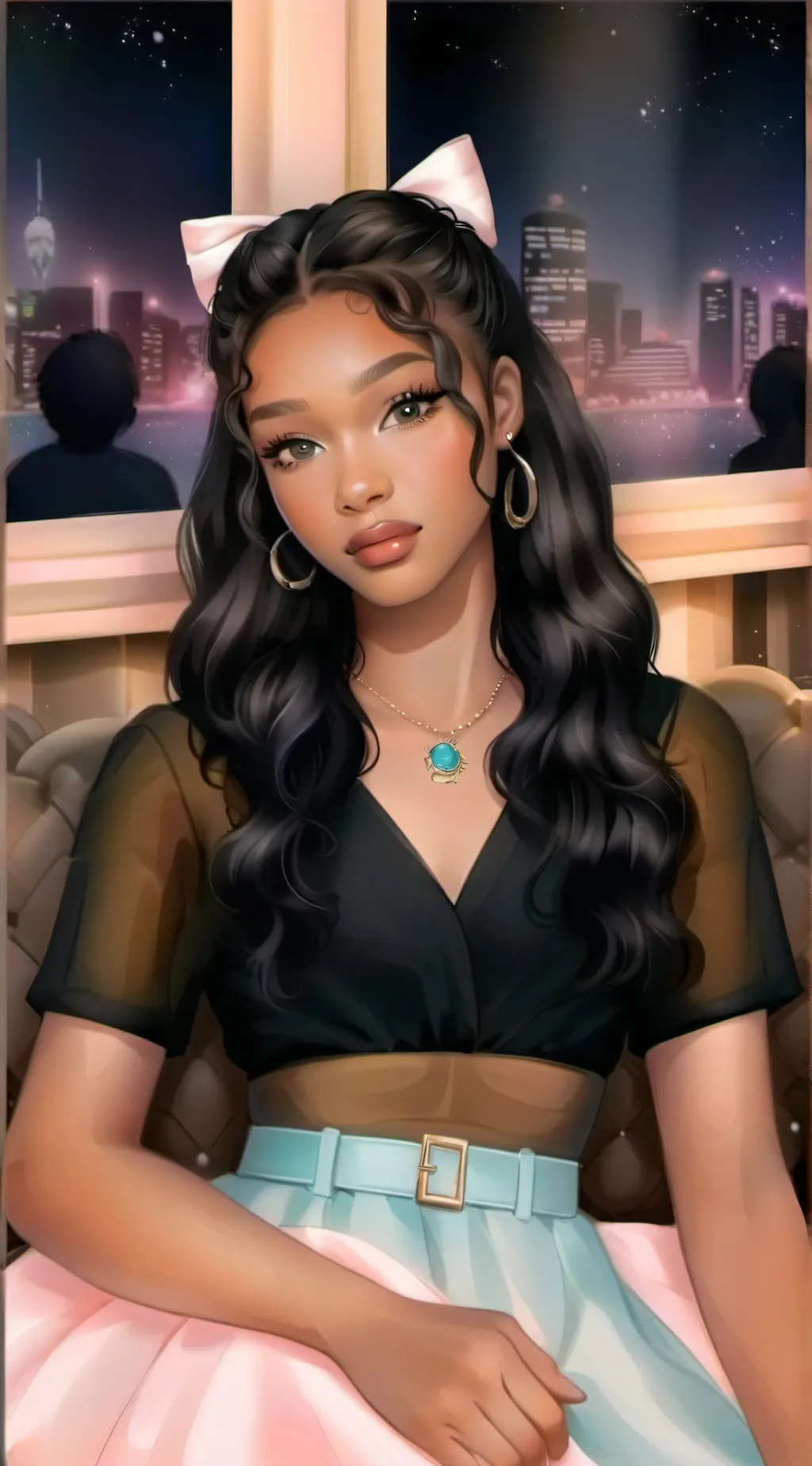 ai character: ♡Kaycee♡ background