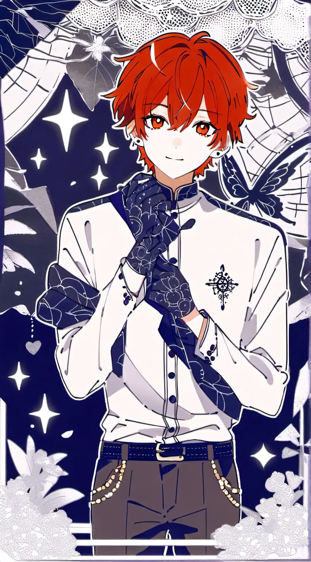ai character: akaza background