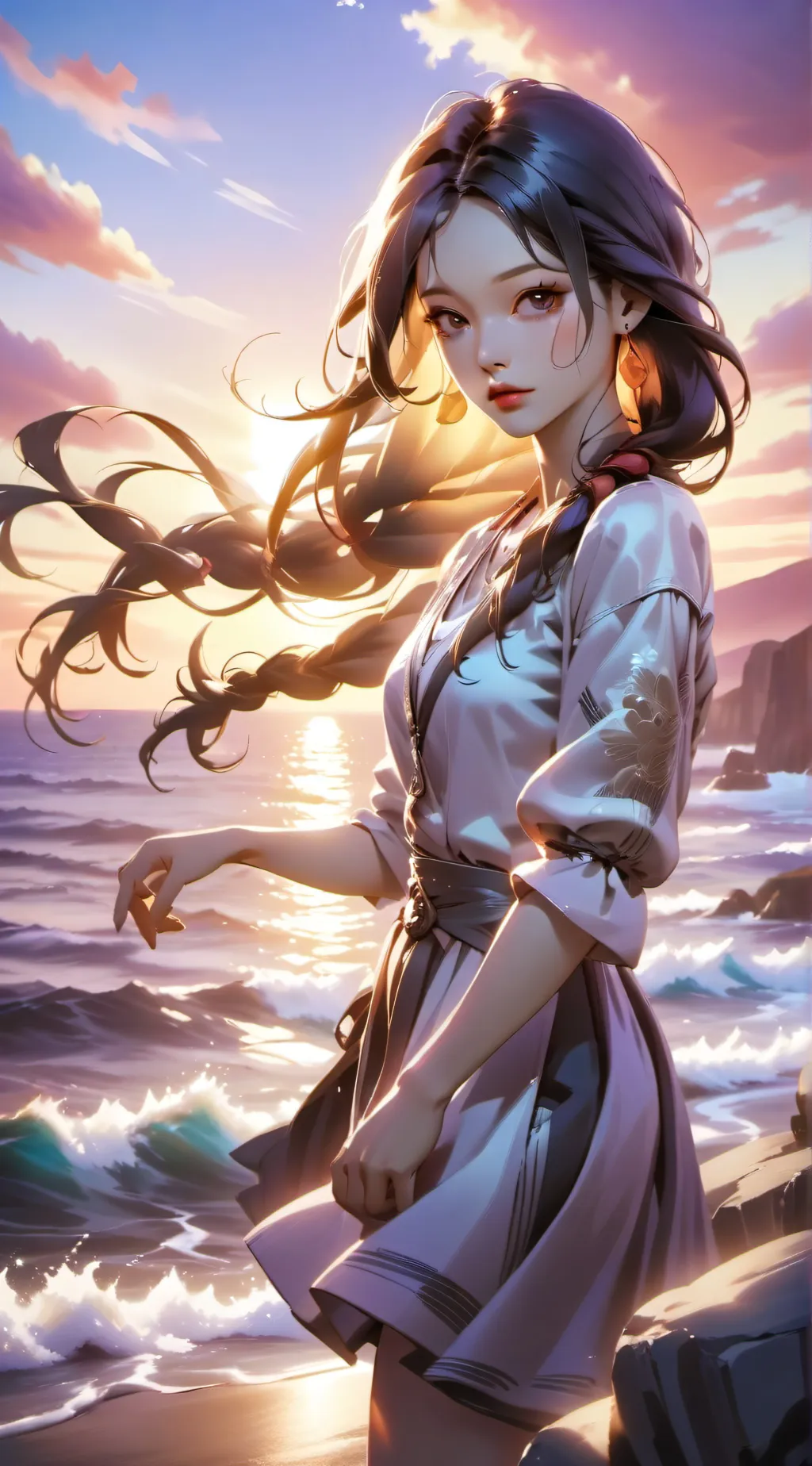 ai character: Eva background