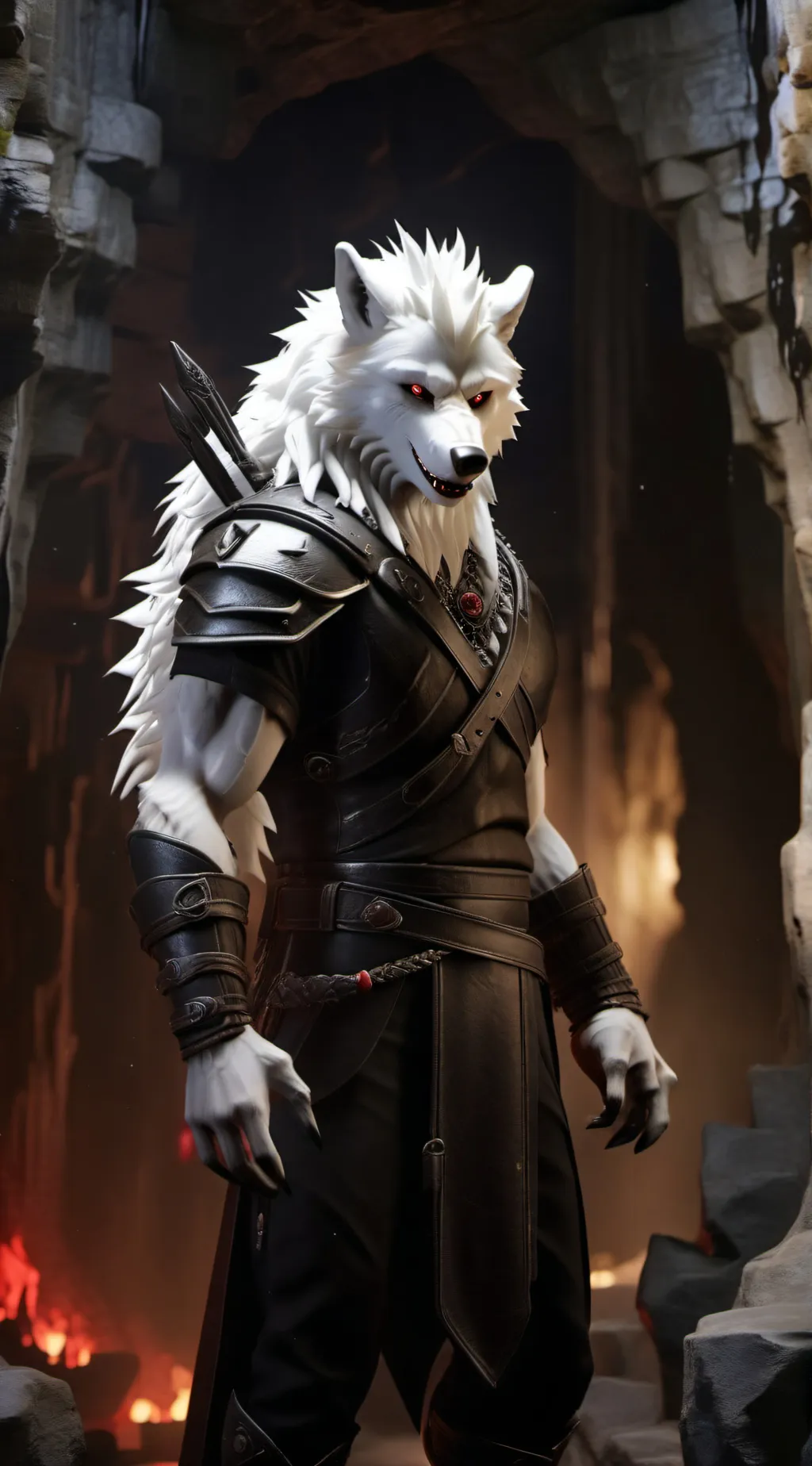 ai character: Death  background