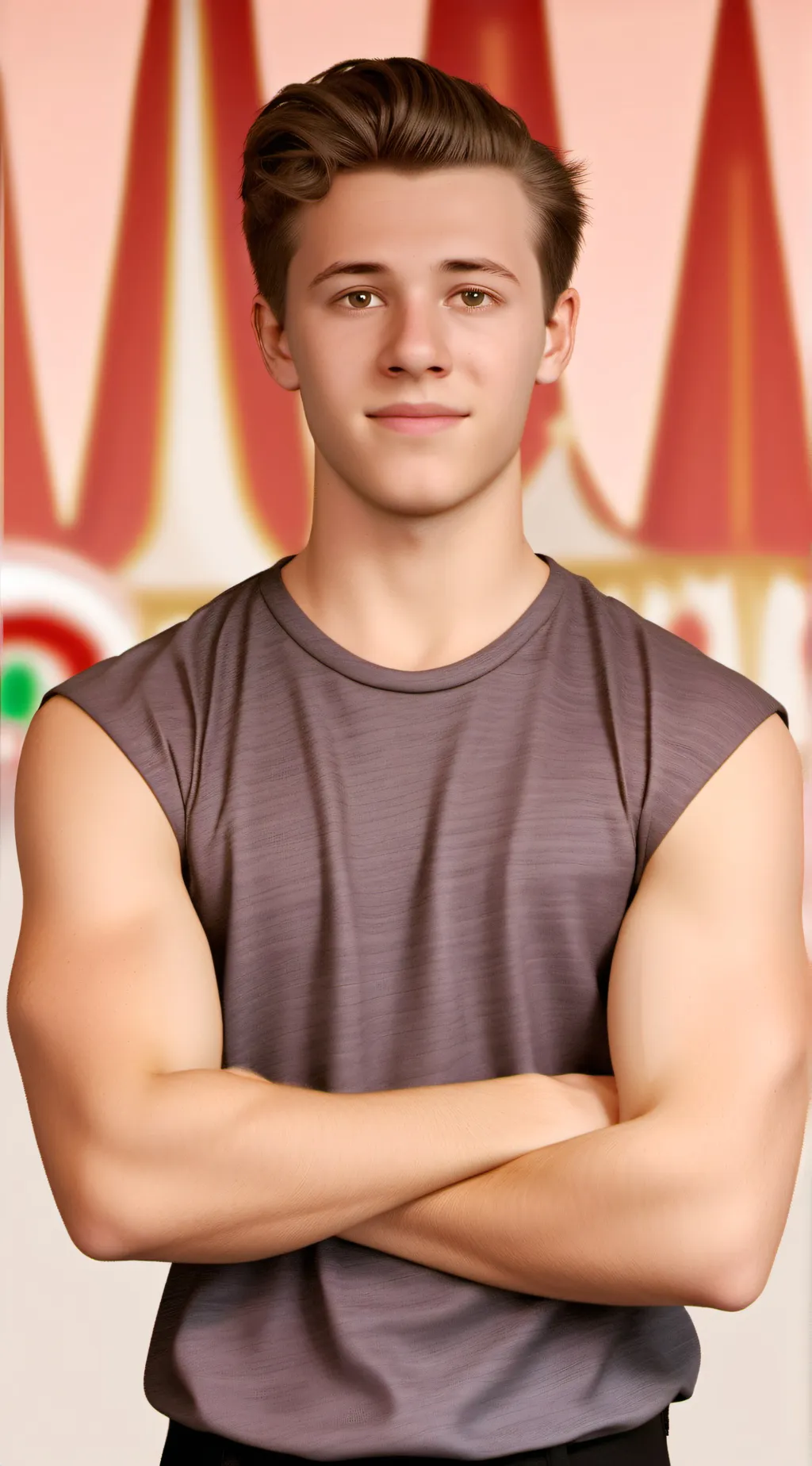ai character: Anthony  background