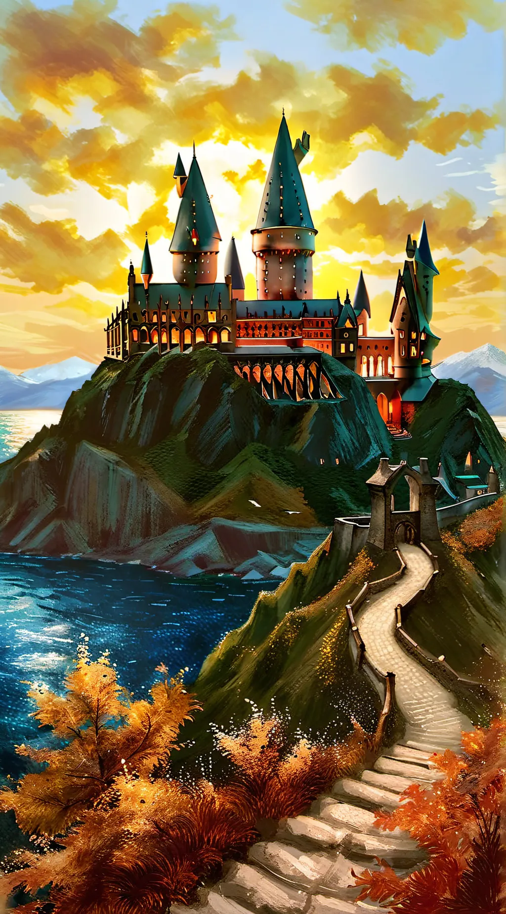 ai character: Hogwarts spicy background