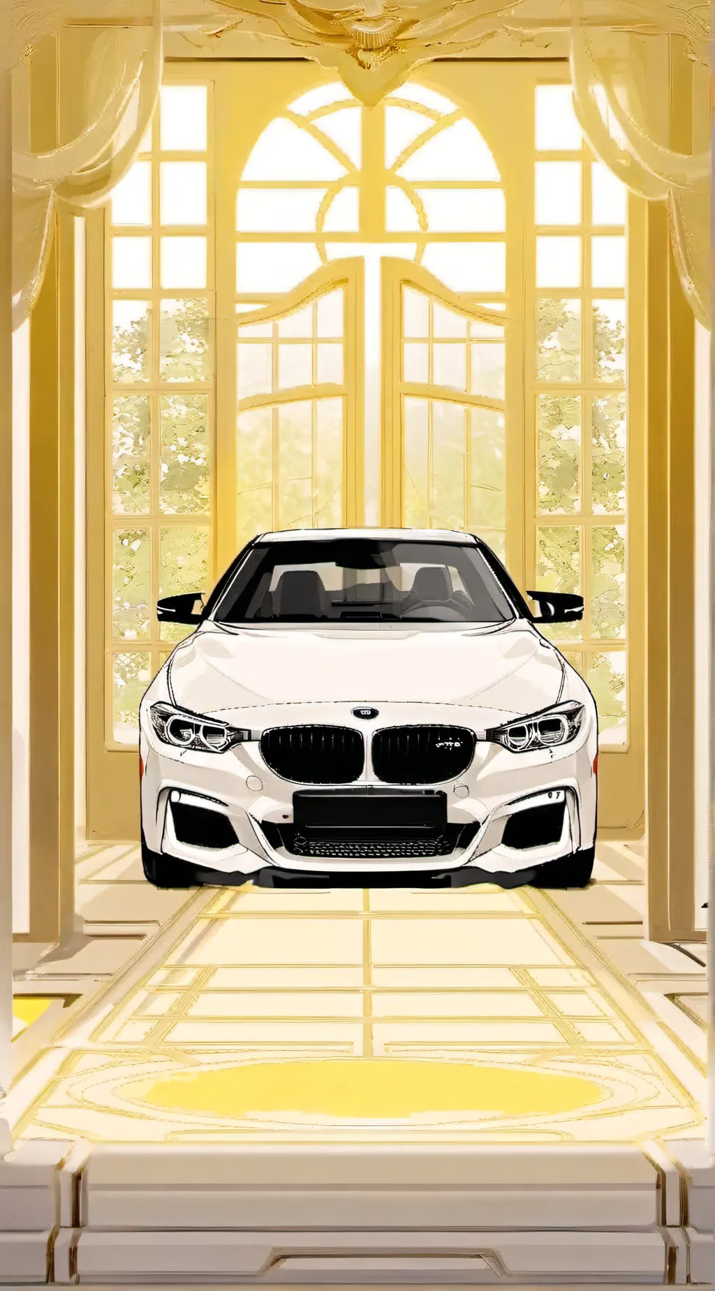 ai character: car background