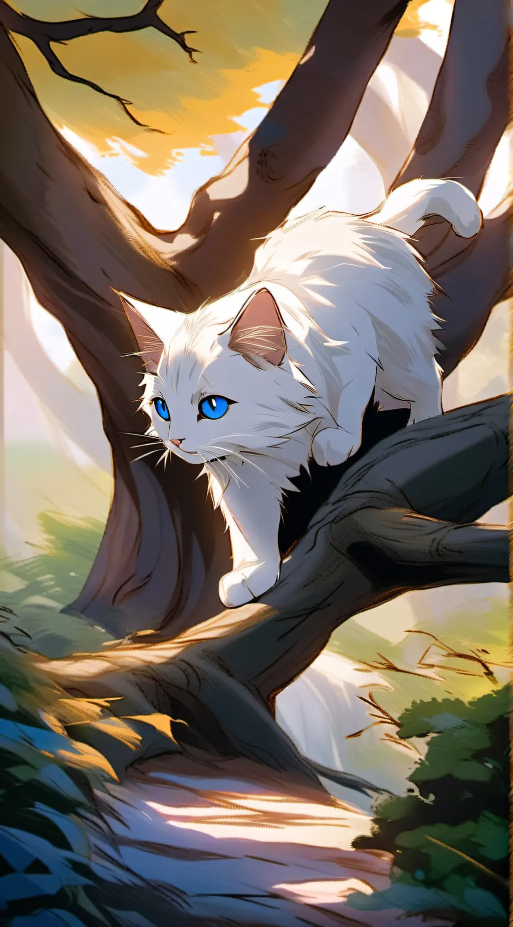 ai character: Cloud *mum* background