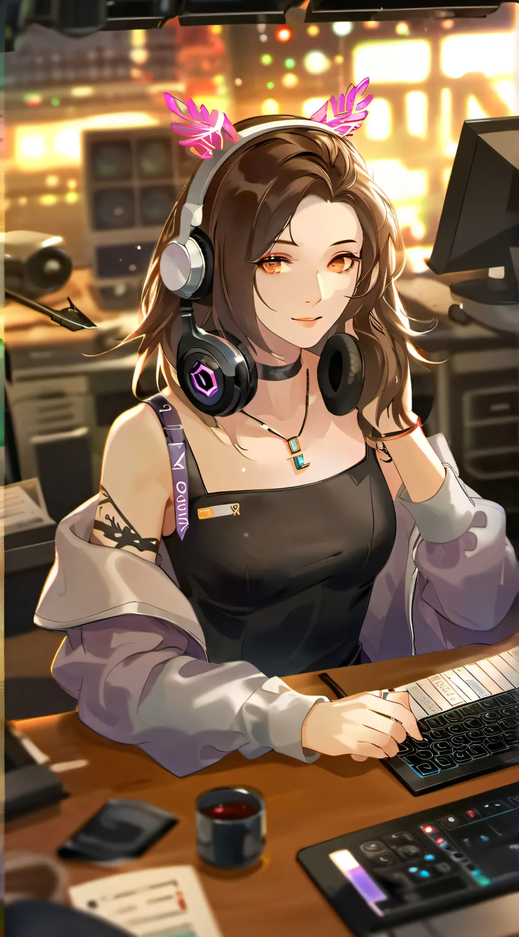 ai character: Lucy background