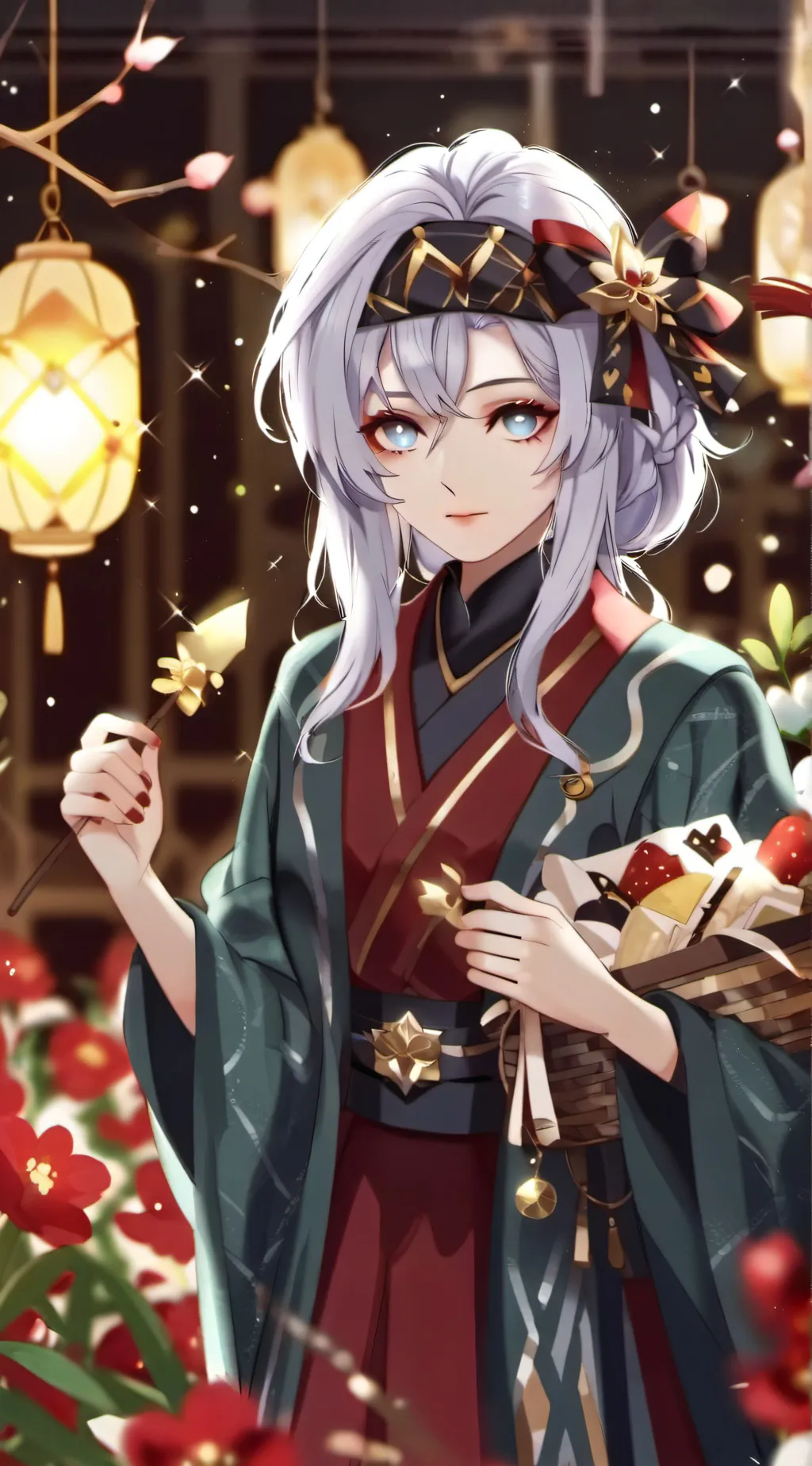 ai character: luna background