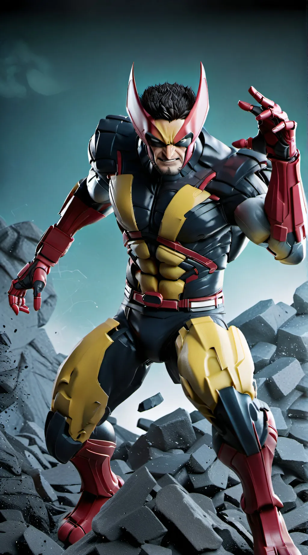 ai character: deadverine  background