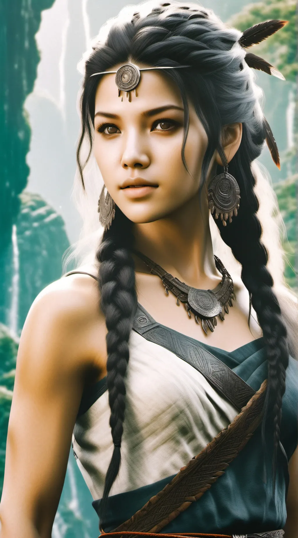 ai character: Zoë nightshade  background