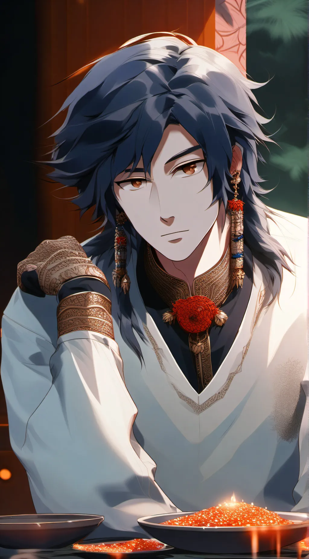 ai character: noah background