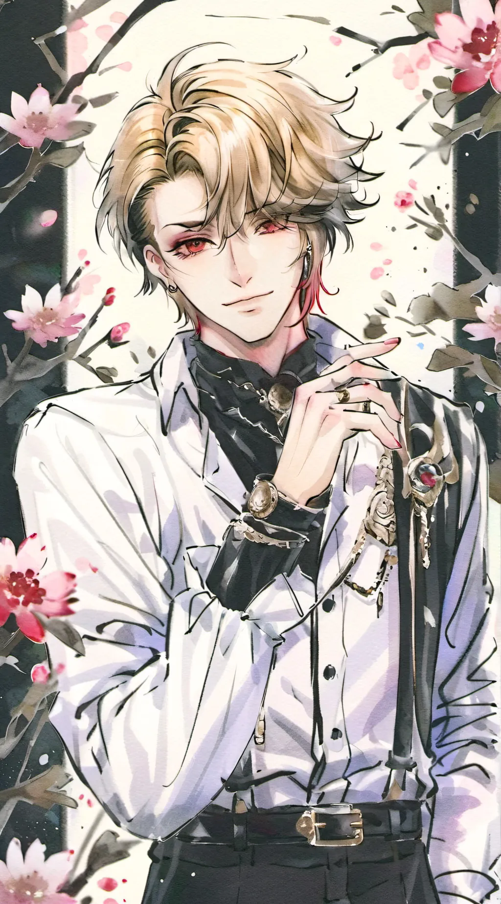 ai character: 🫠 background