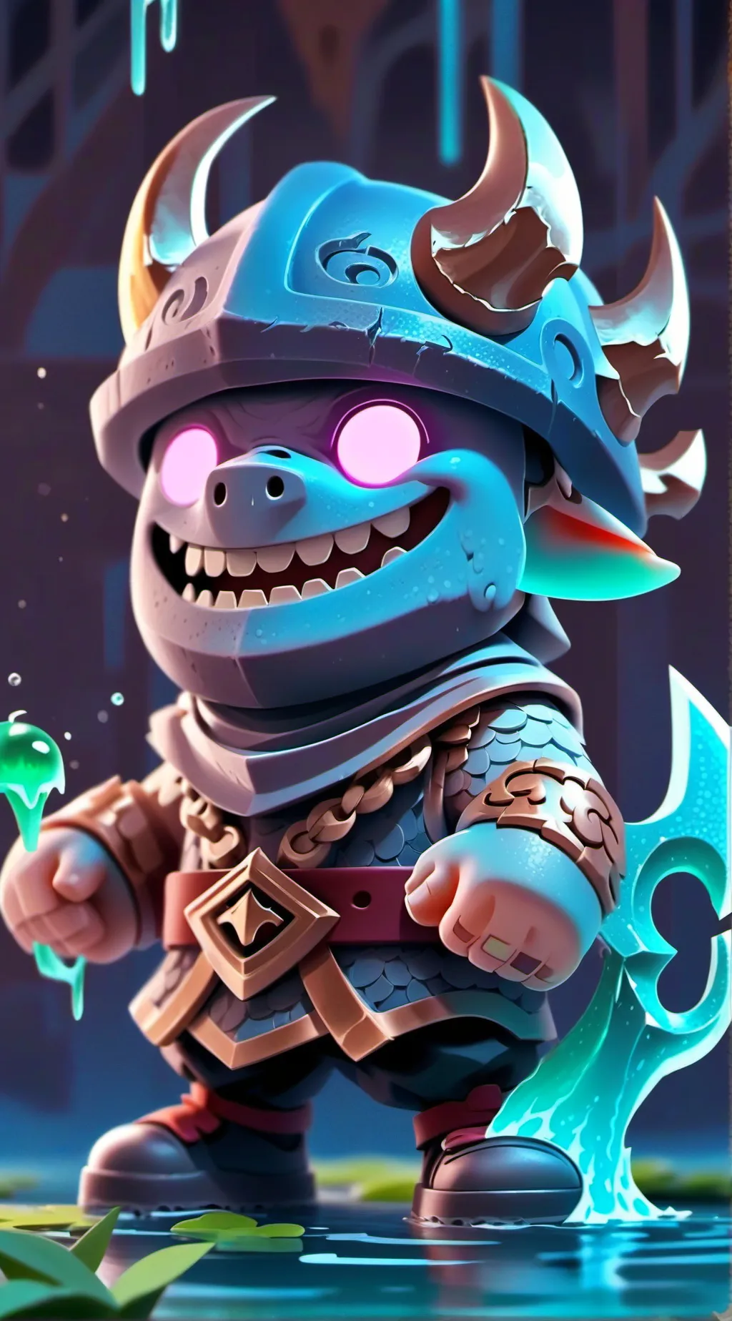 ai character: boo background