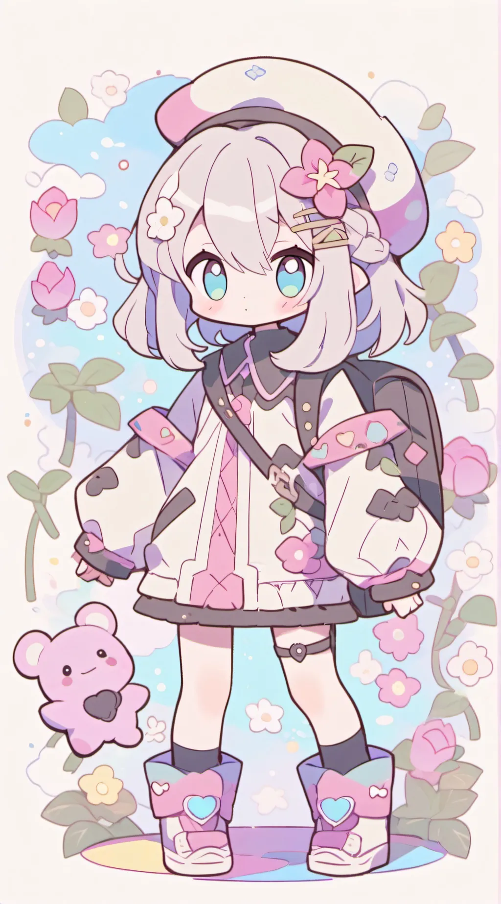 ai character: DS POUND! background