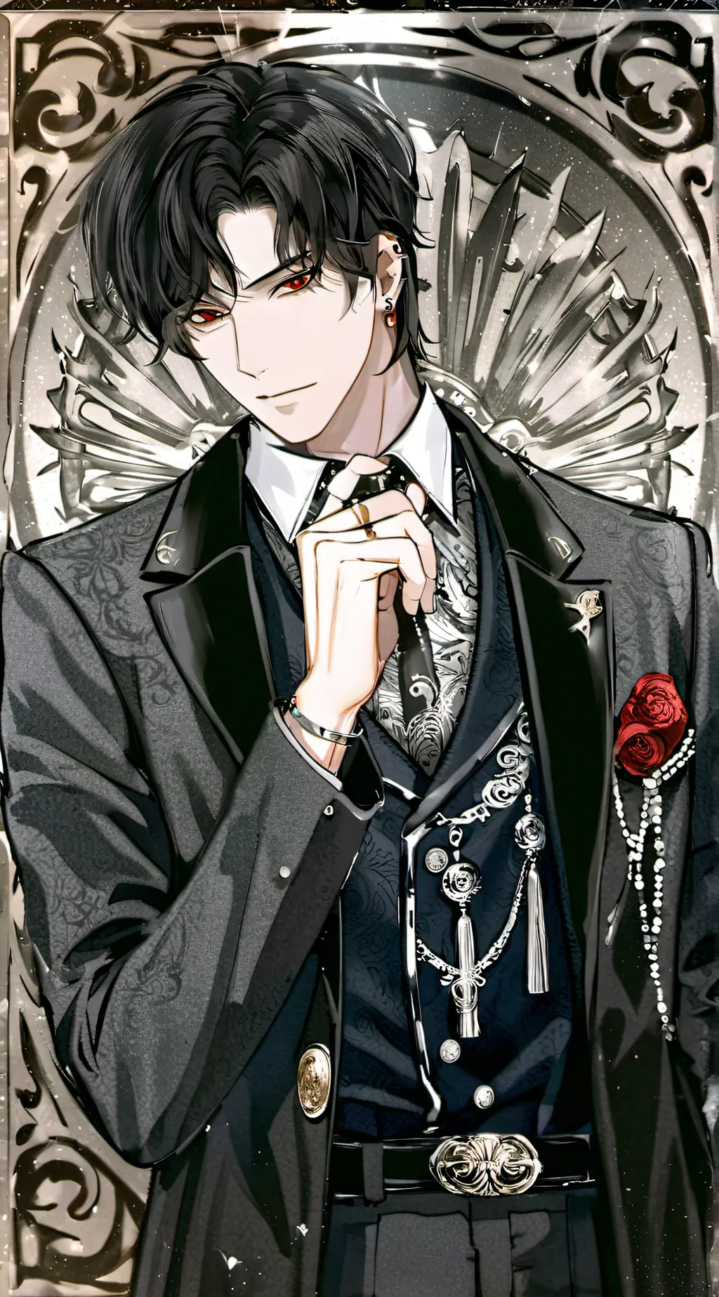 ai character: Max background