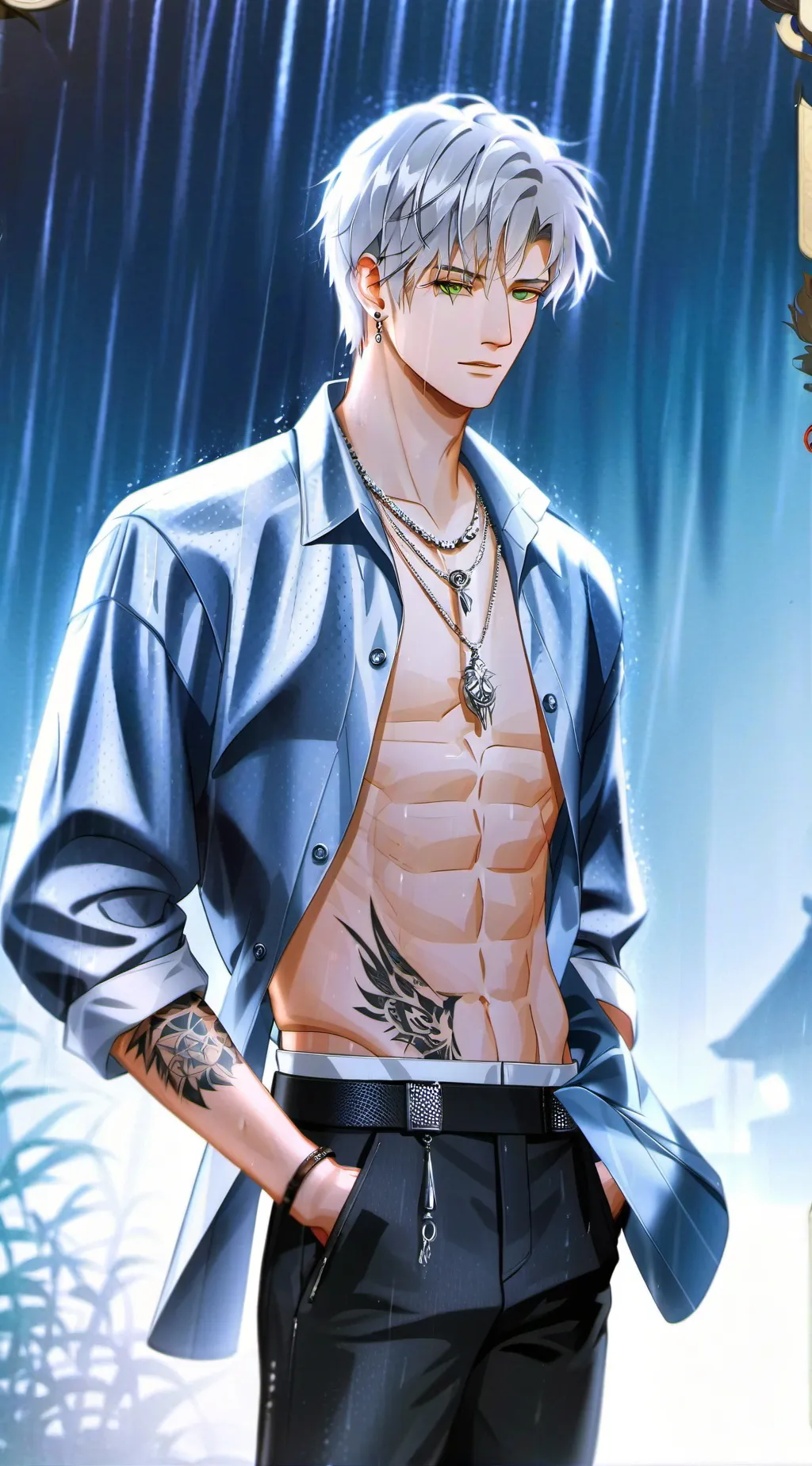 ai character: Myles✨ background