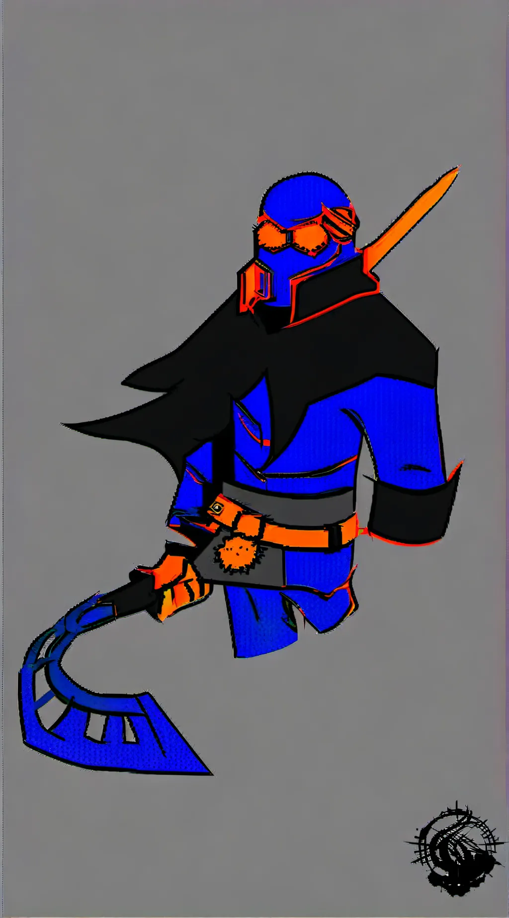 ai character: Iron hog background