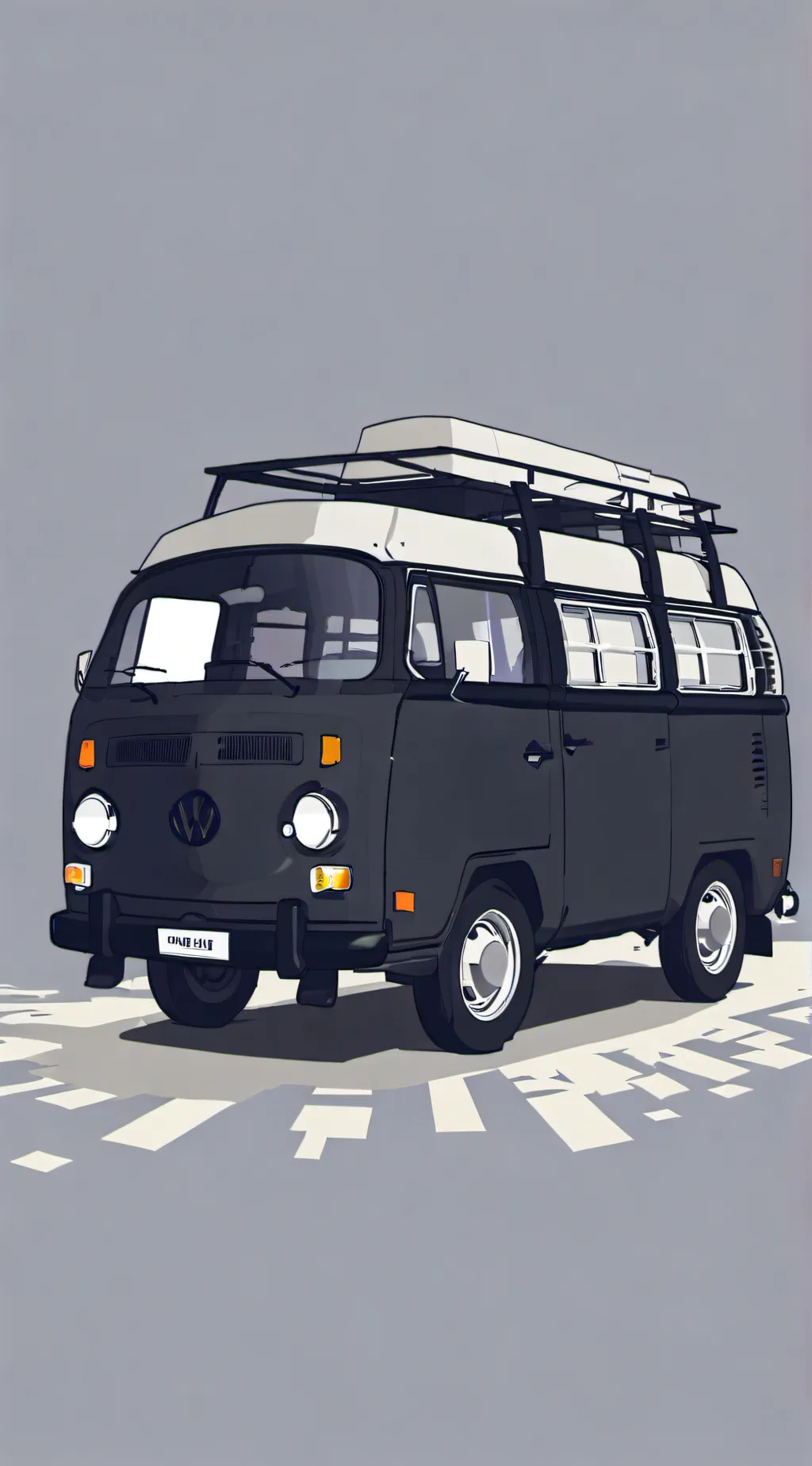 ai character: Hashira road trip background