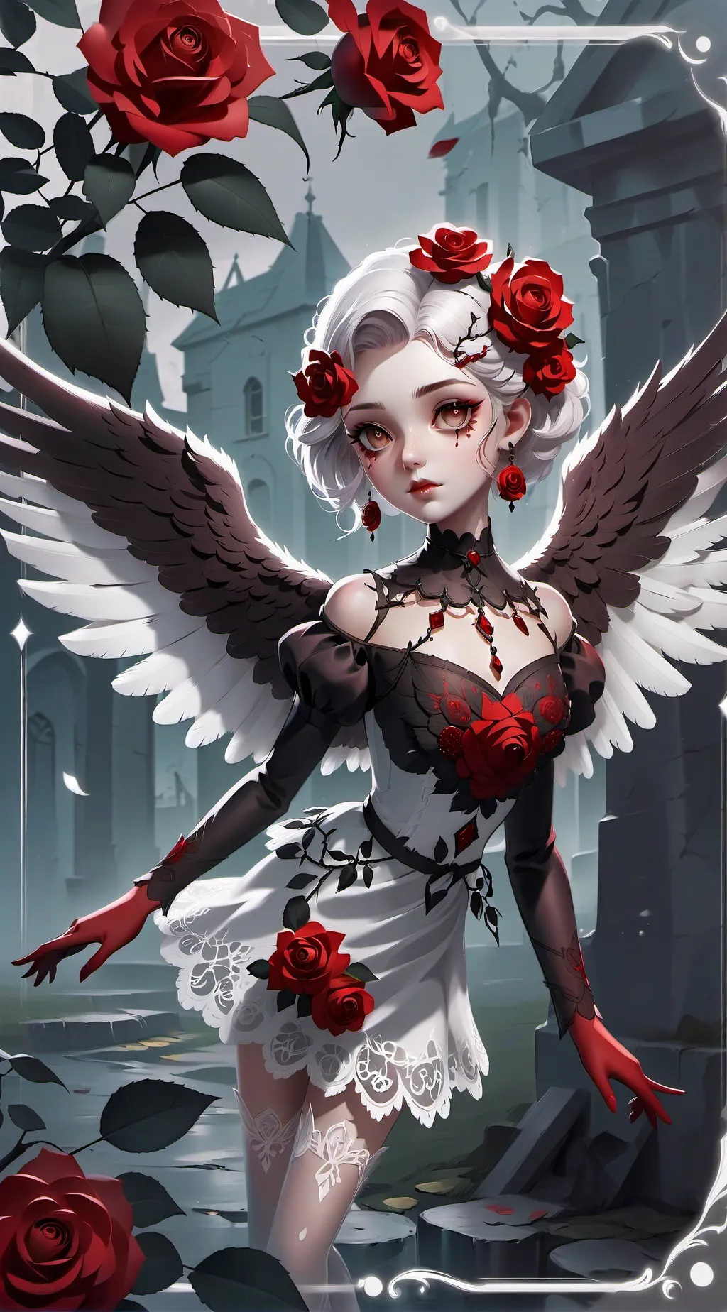 ai character: Aphrodite  background