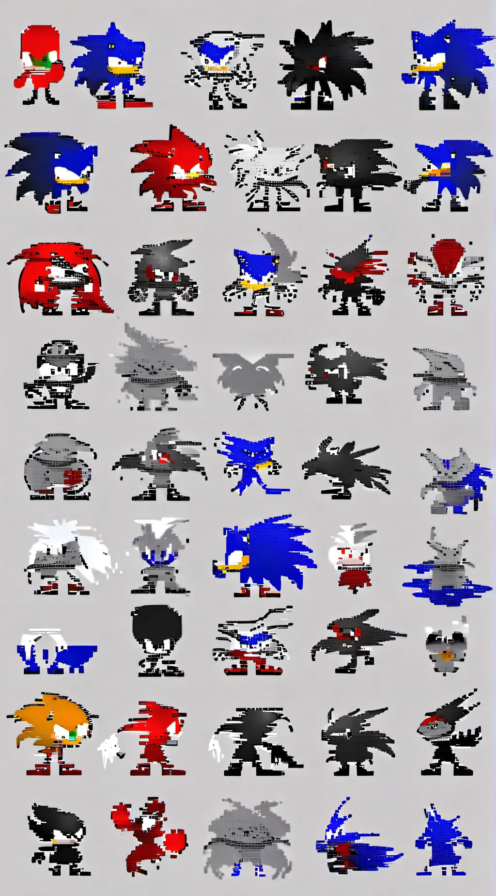ai character: Sonic crew background
