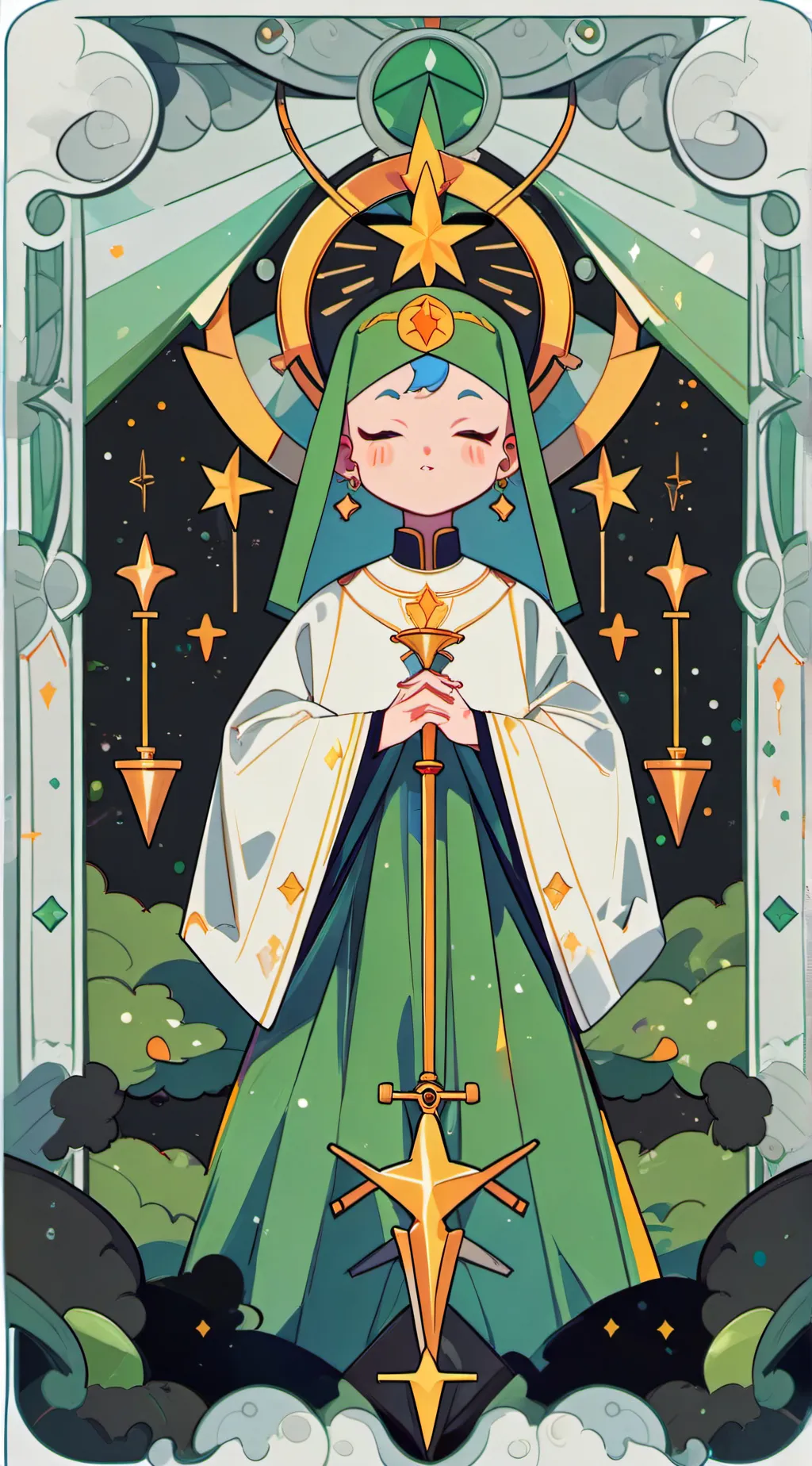 ai character: maze runner background