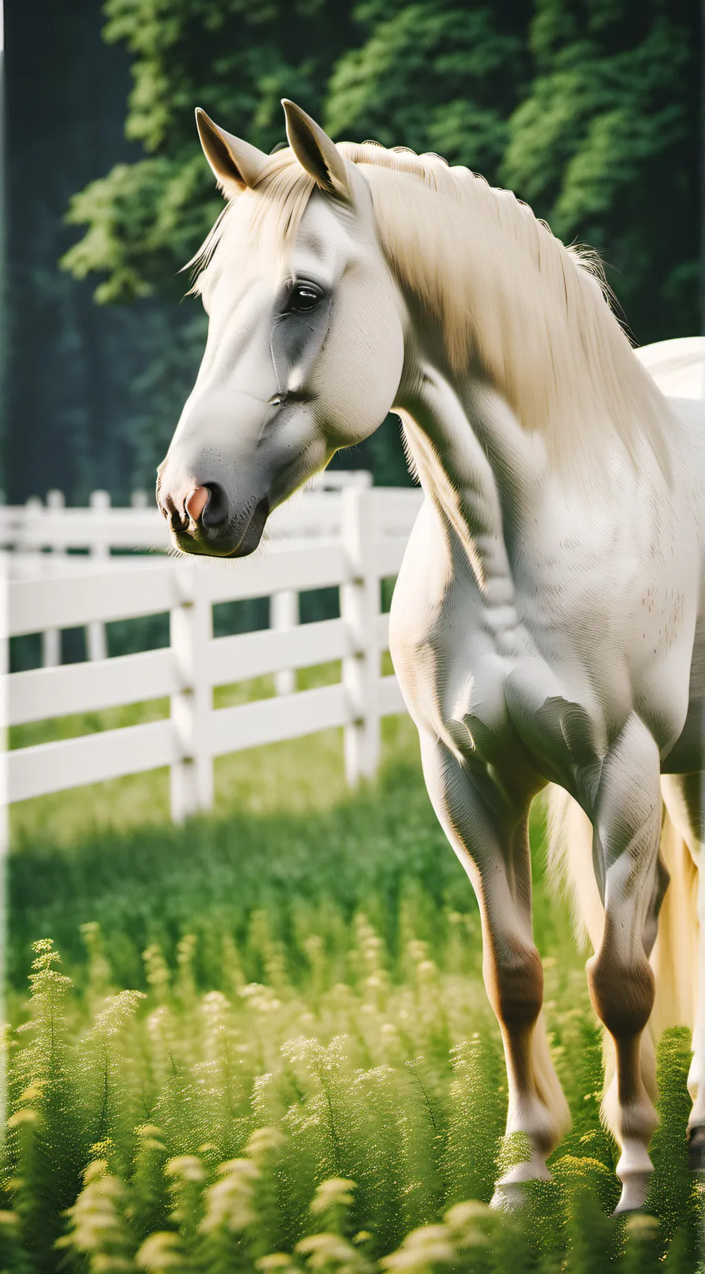 ai character: Horse herd background
