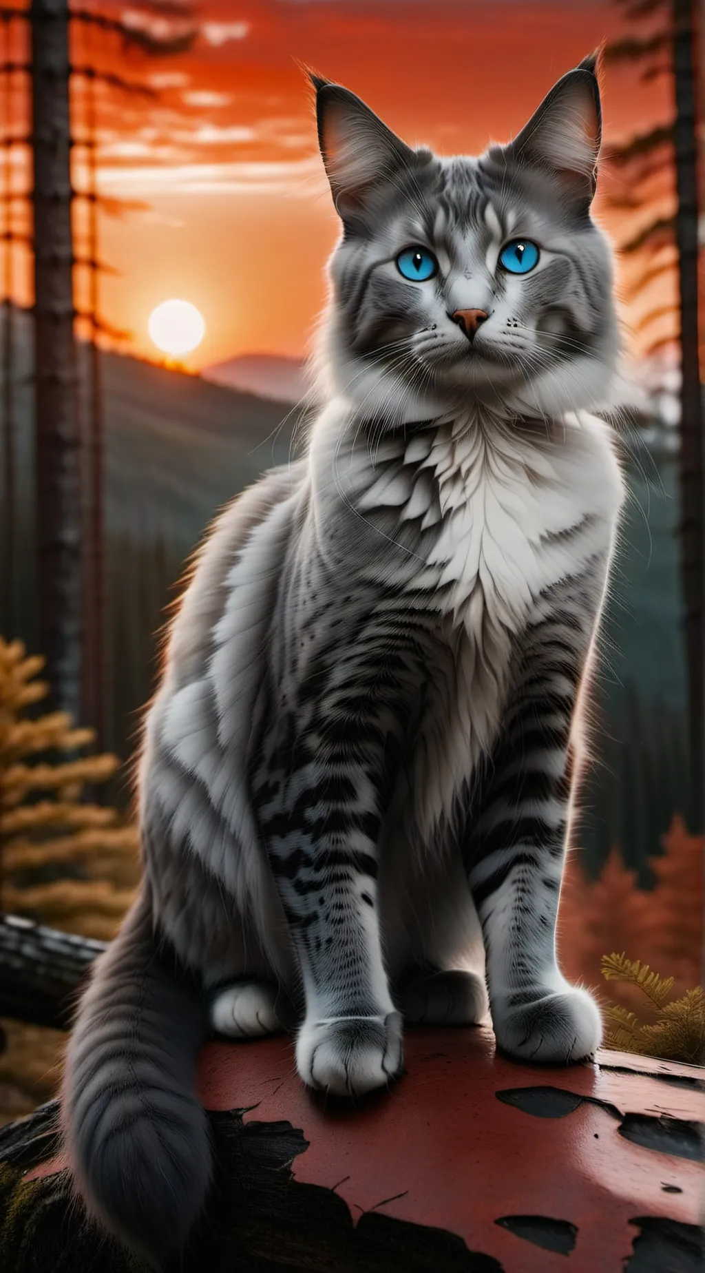ai character: Ashfur  background