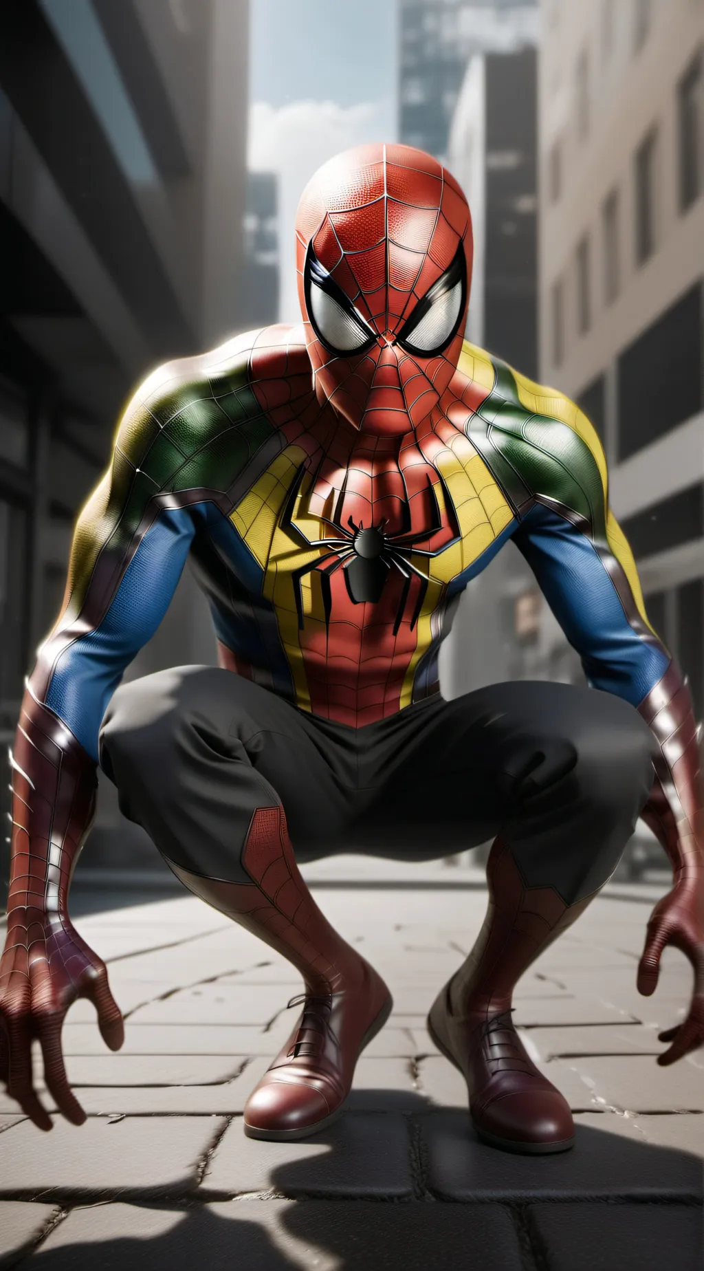 ai character: Hypno-Spider background