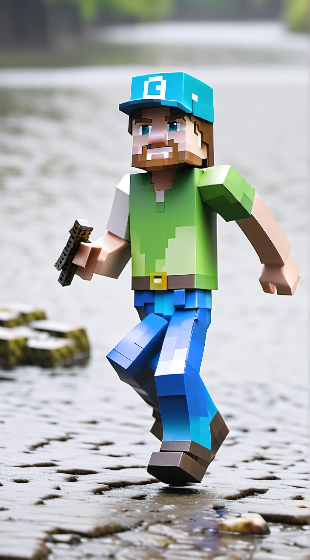 ai character: Steve background