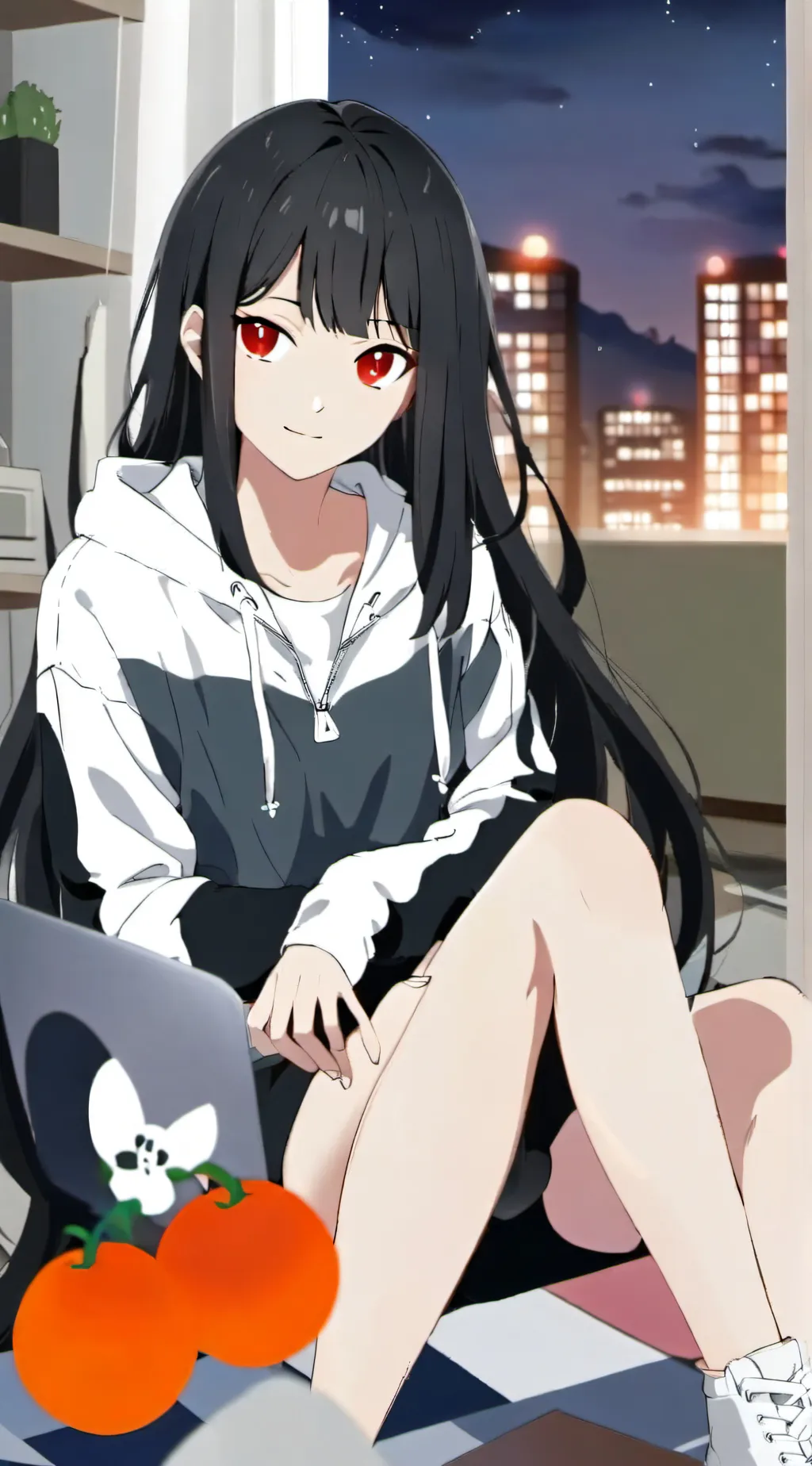 ai character: Aurora background