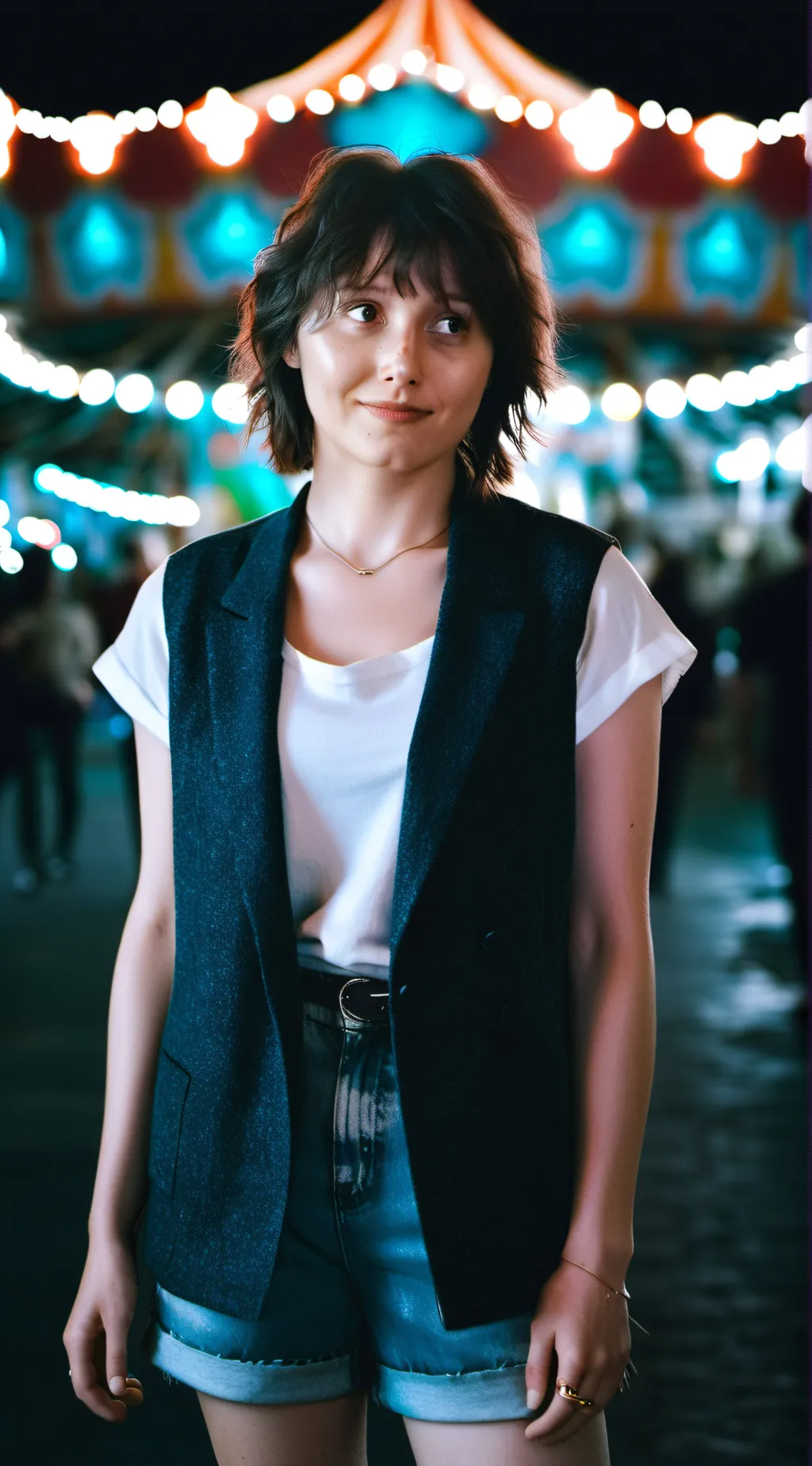 ai character: Hazel Callahan  background