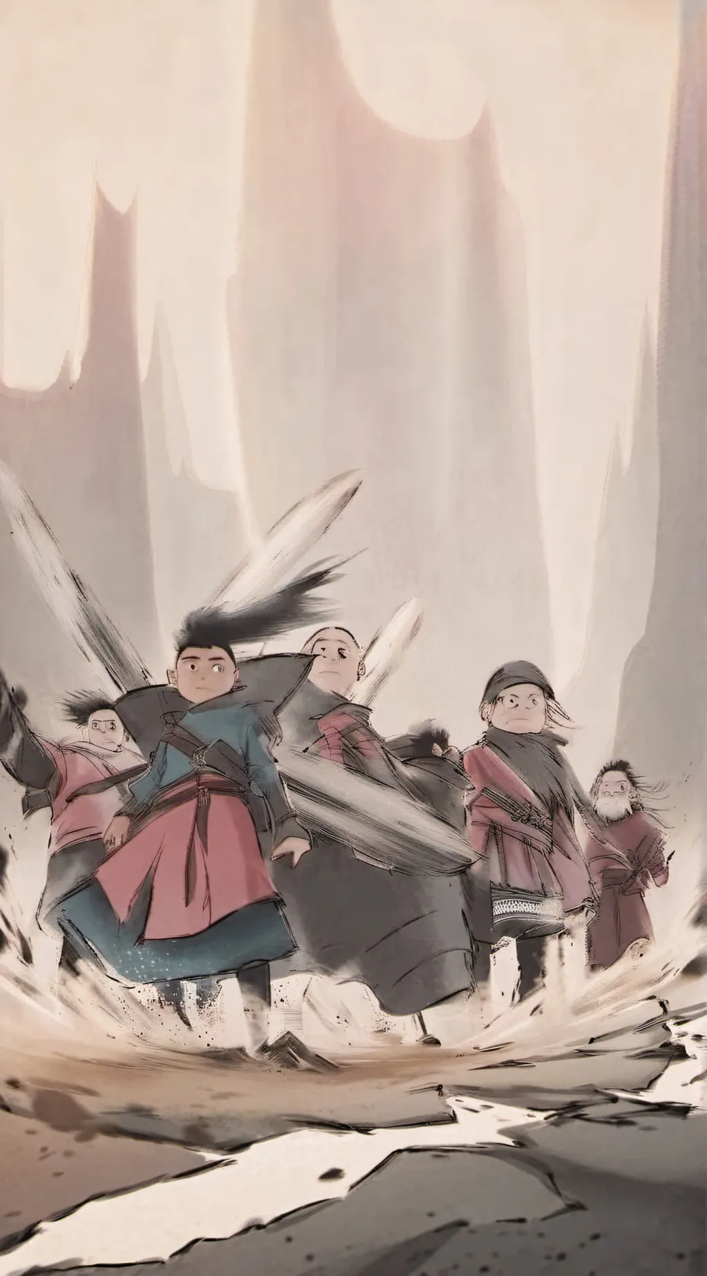 ai character: maze runner  background