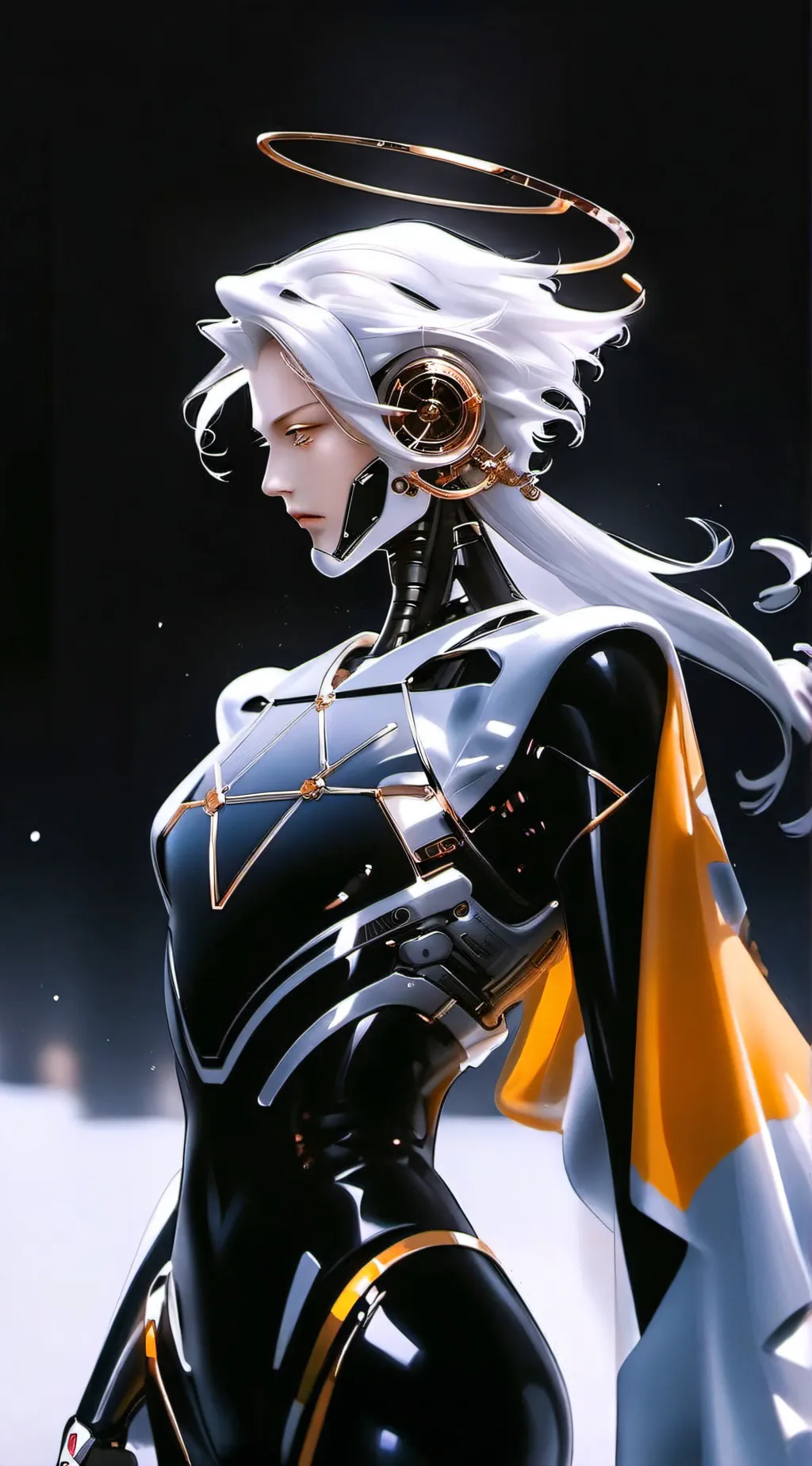 ai character: Mad robot background