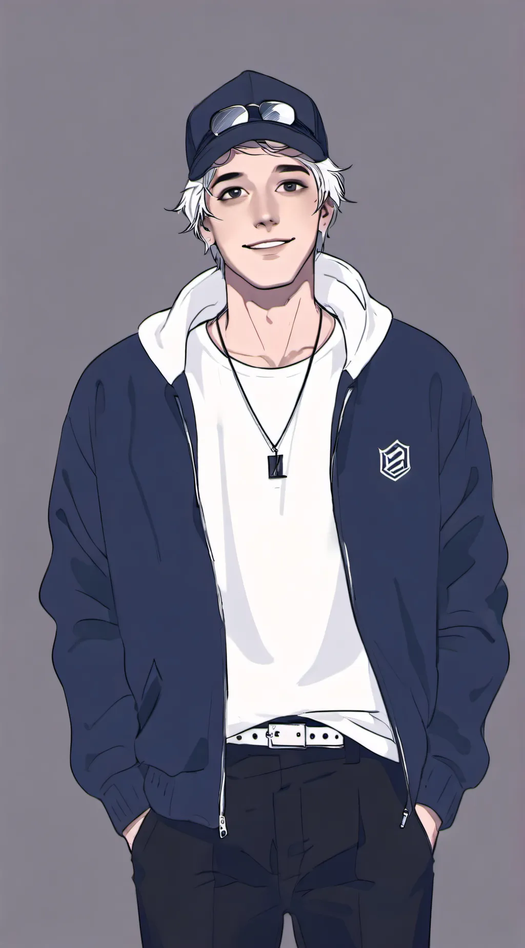 ai character: think z  background