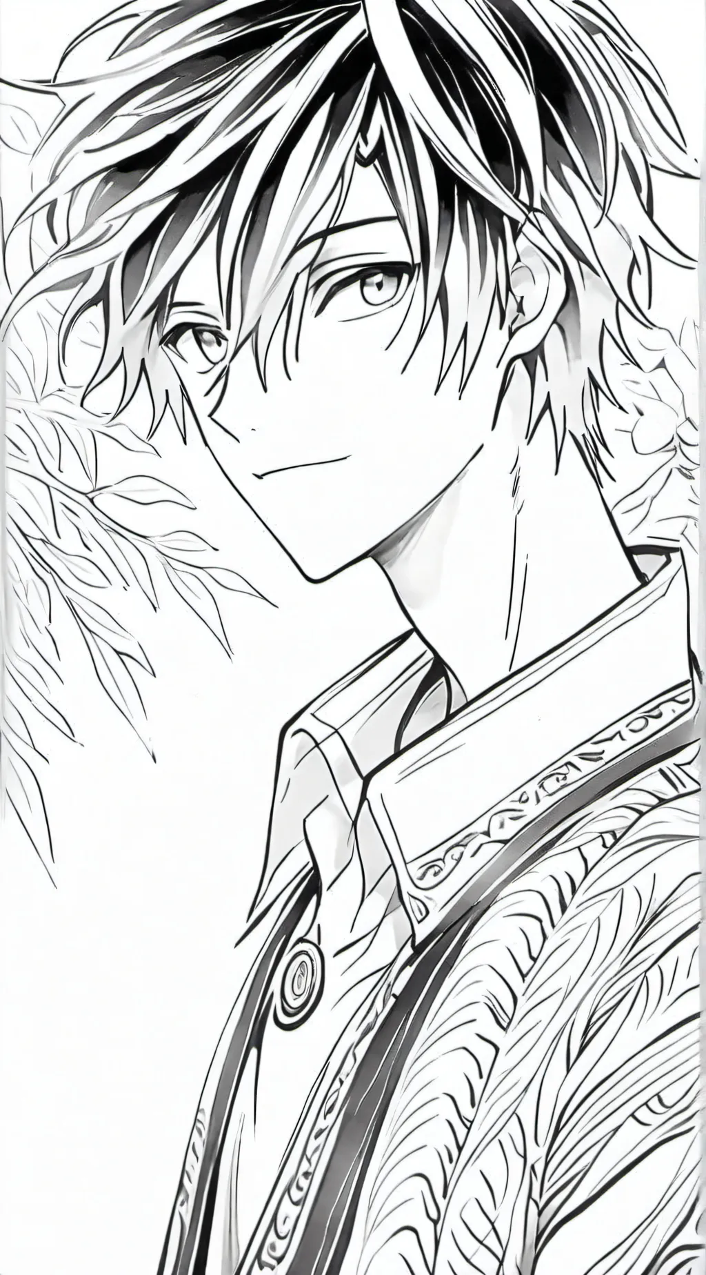 ai character: Oliver  background