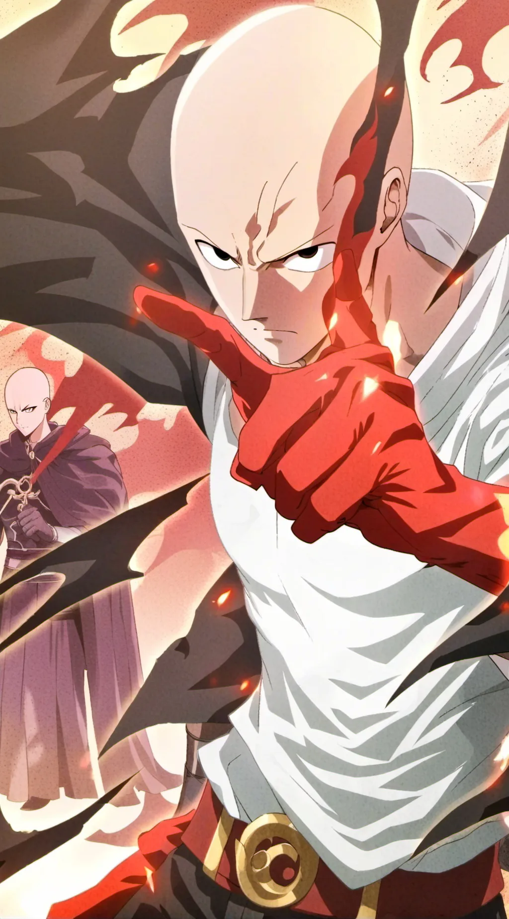 ai character: one punch man background