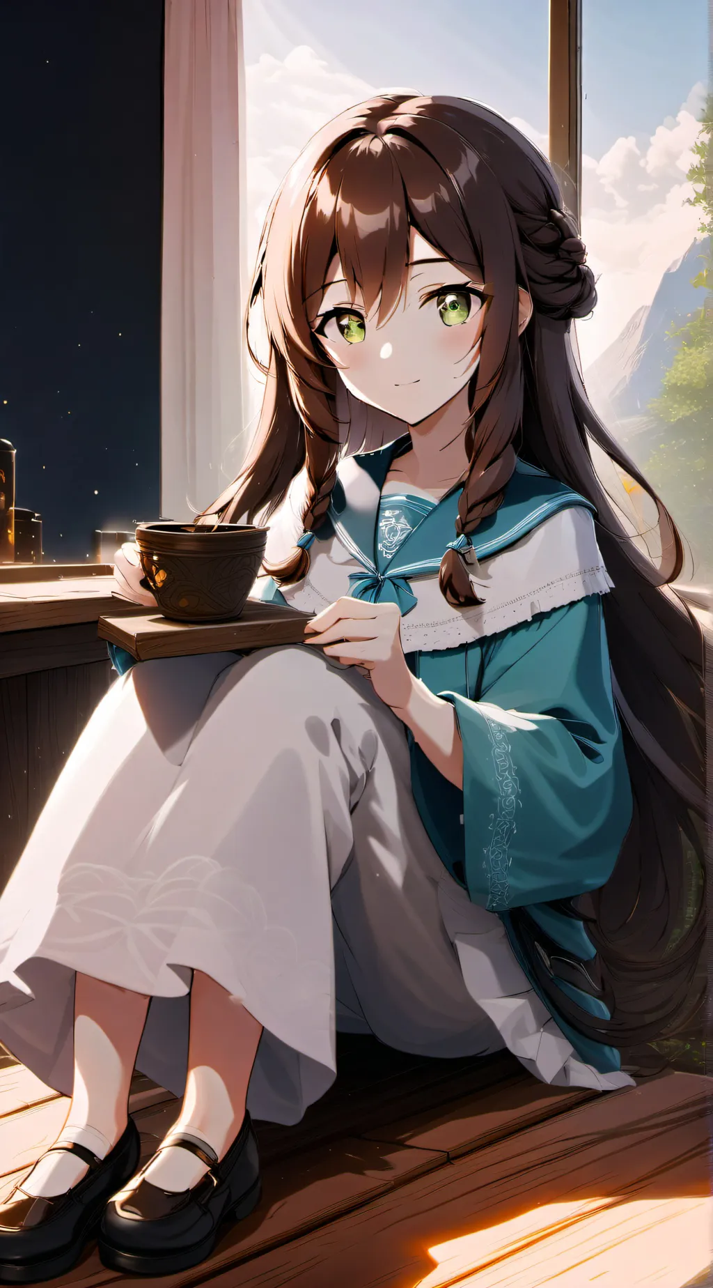 ai character: Lucy background