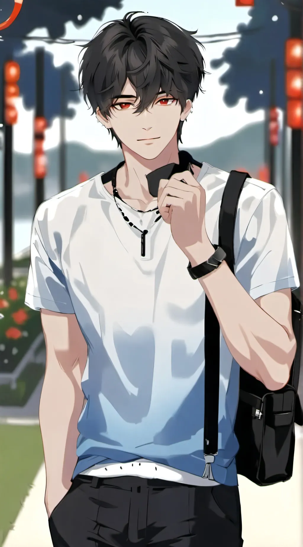 ai character: Andrew  background