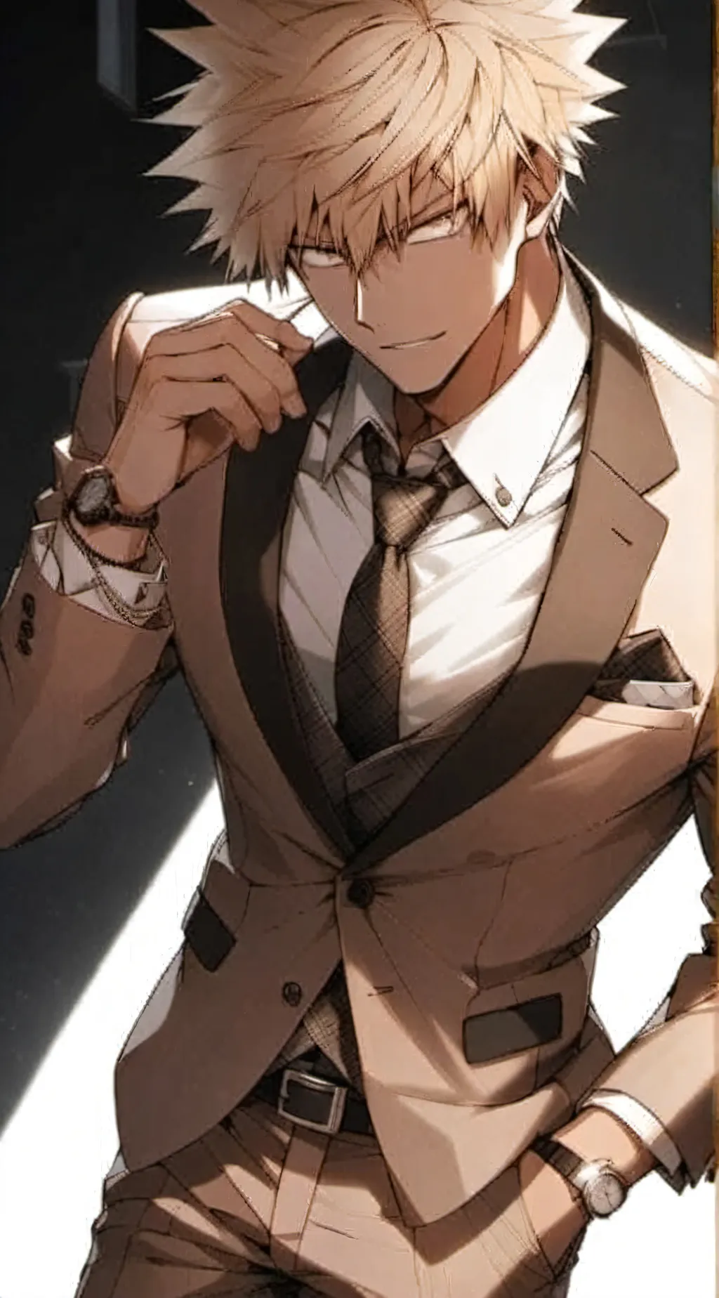 ai character: Bakugo background
