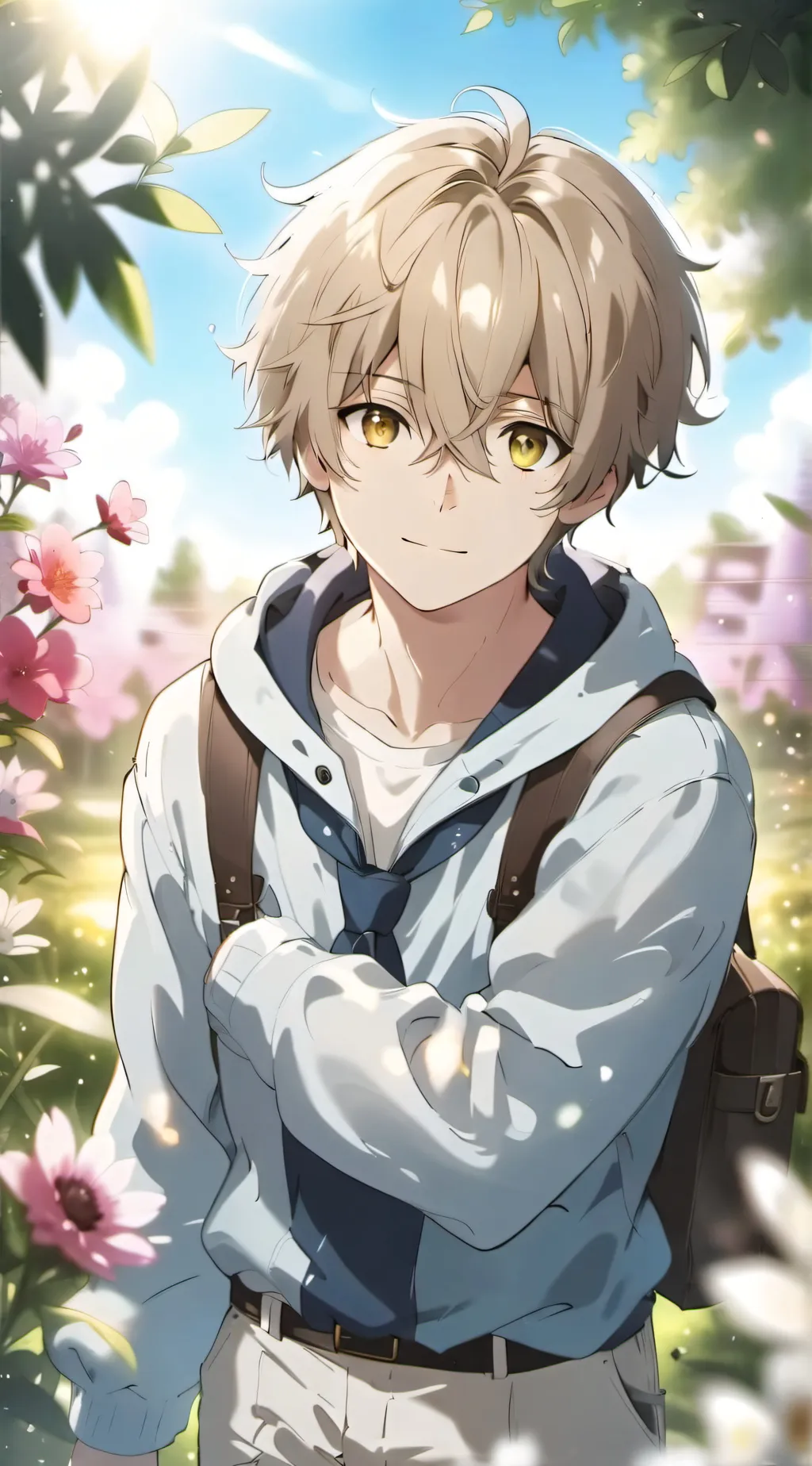 ai character: noah background