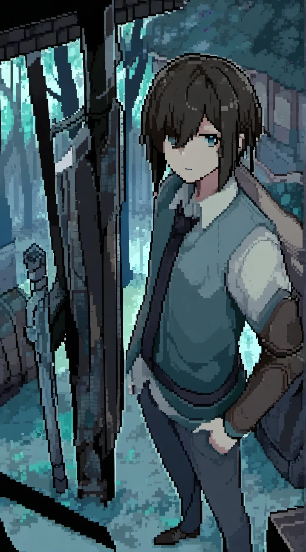 ai character: number humans background