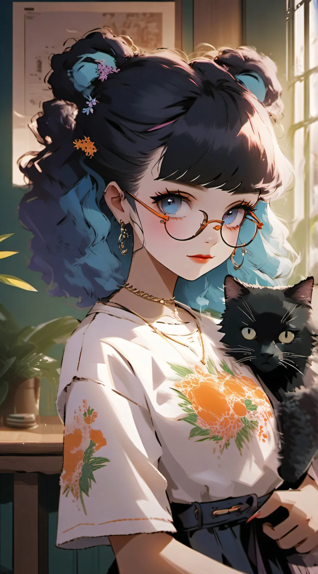 ai character: Franns  background