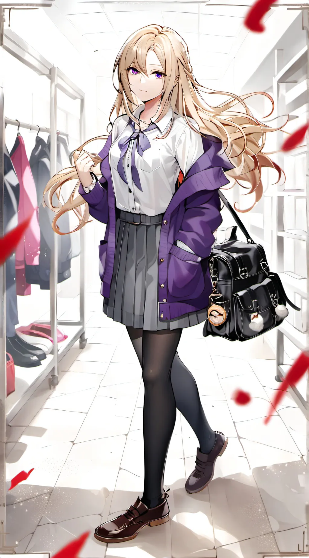 ai character: Fantasy School background