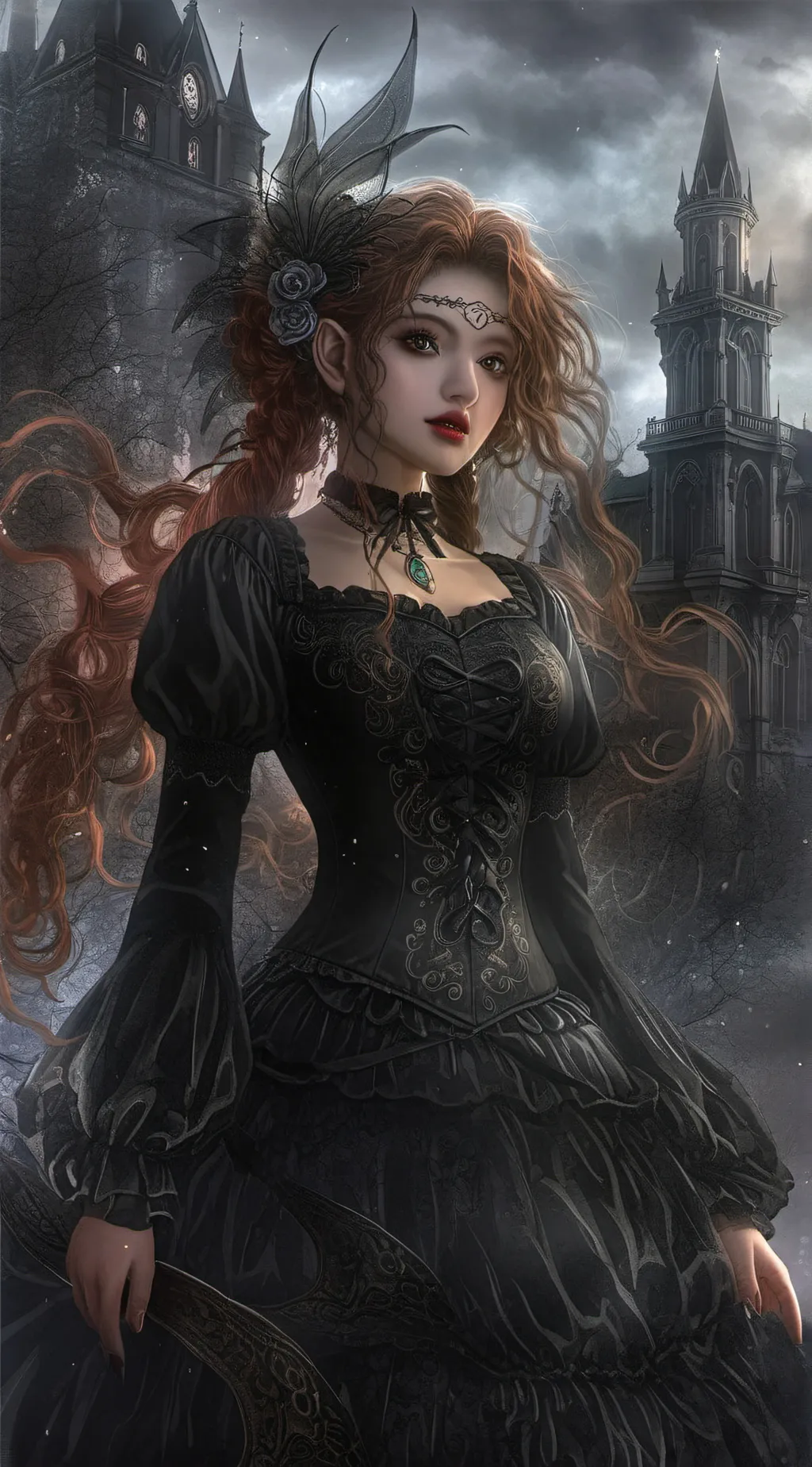 ai character: Kyra  background