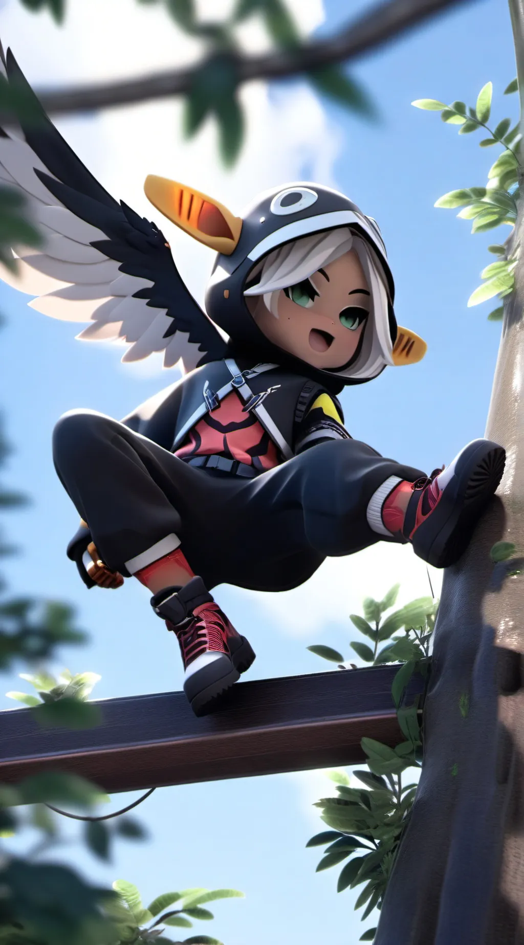 ai character: Brittany and emily background