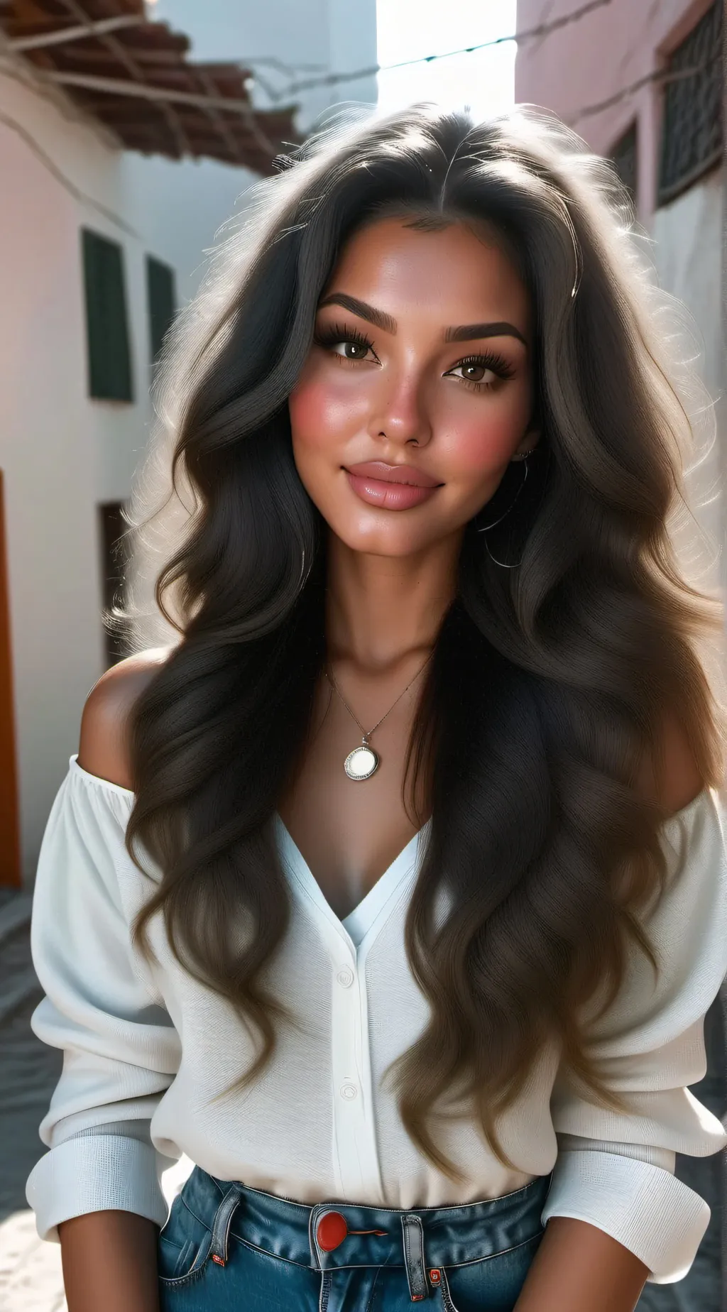 ai character: Grace background