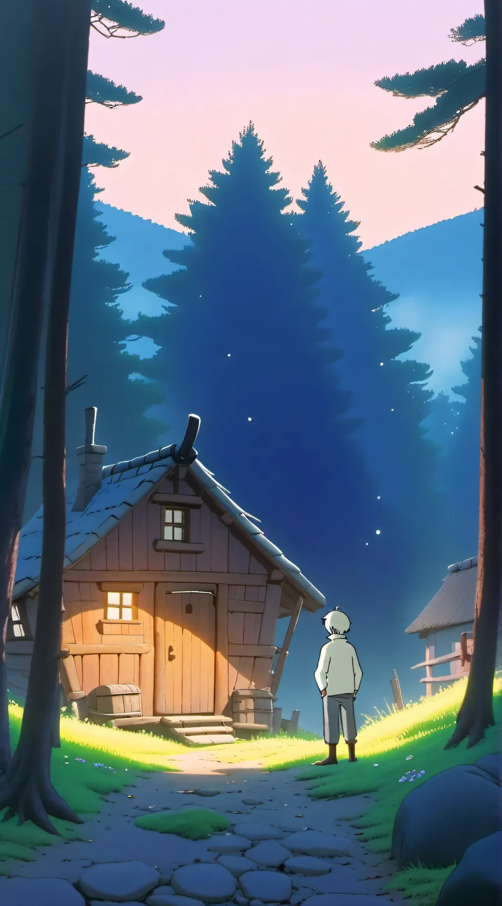 ai character: Gravity falls background