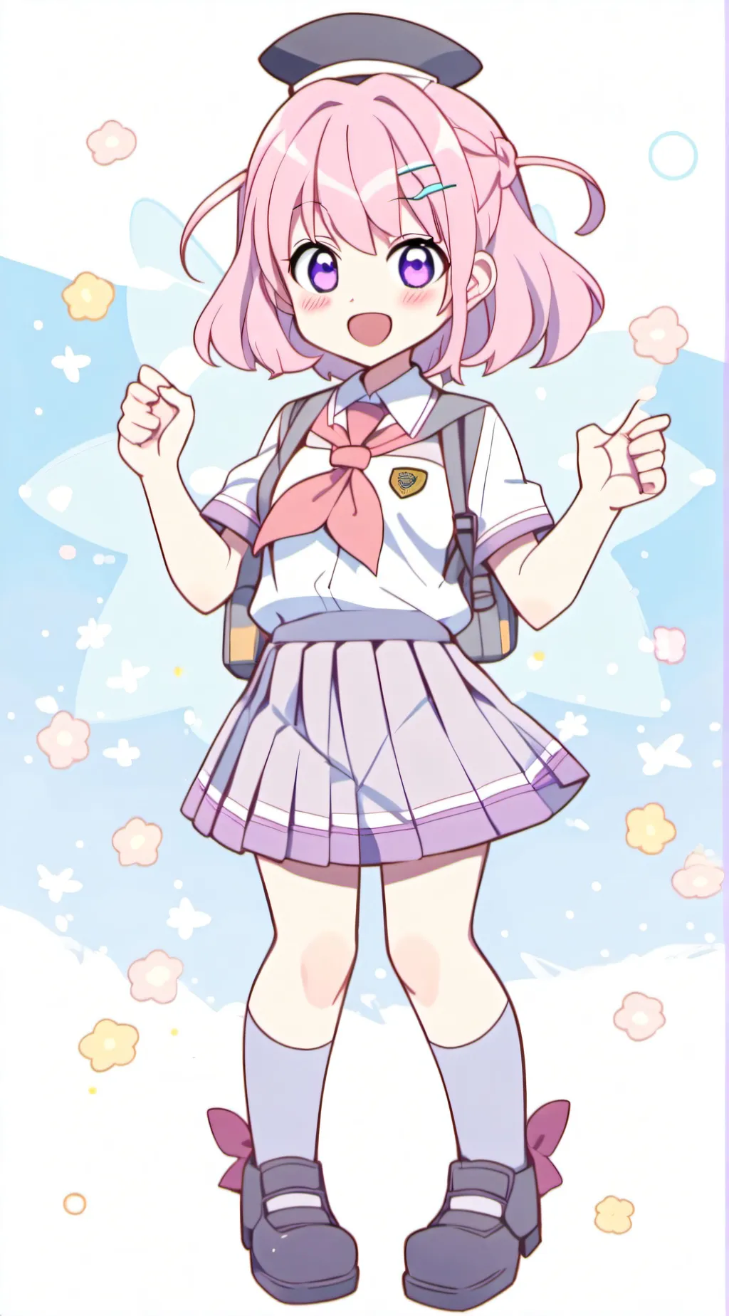 ai character: Kaguya Wakaizumi  background