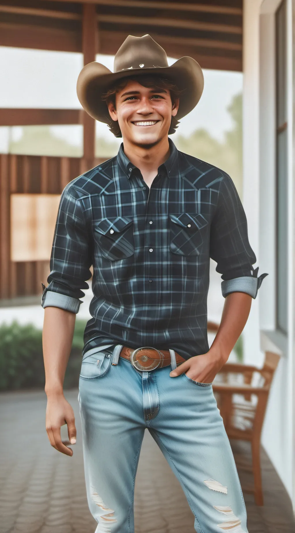 ai character: Brooks background